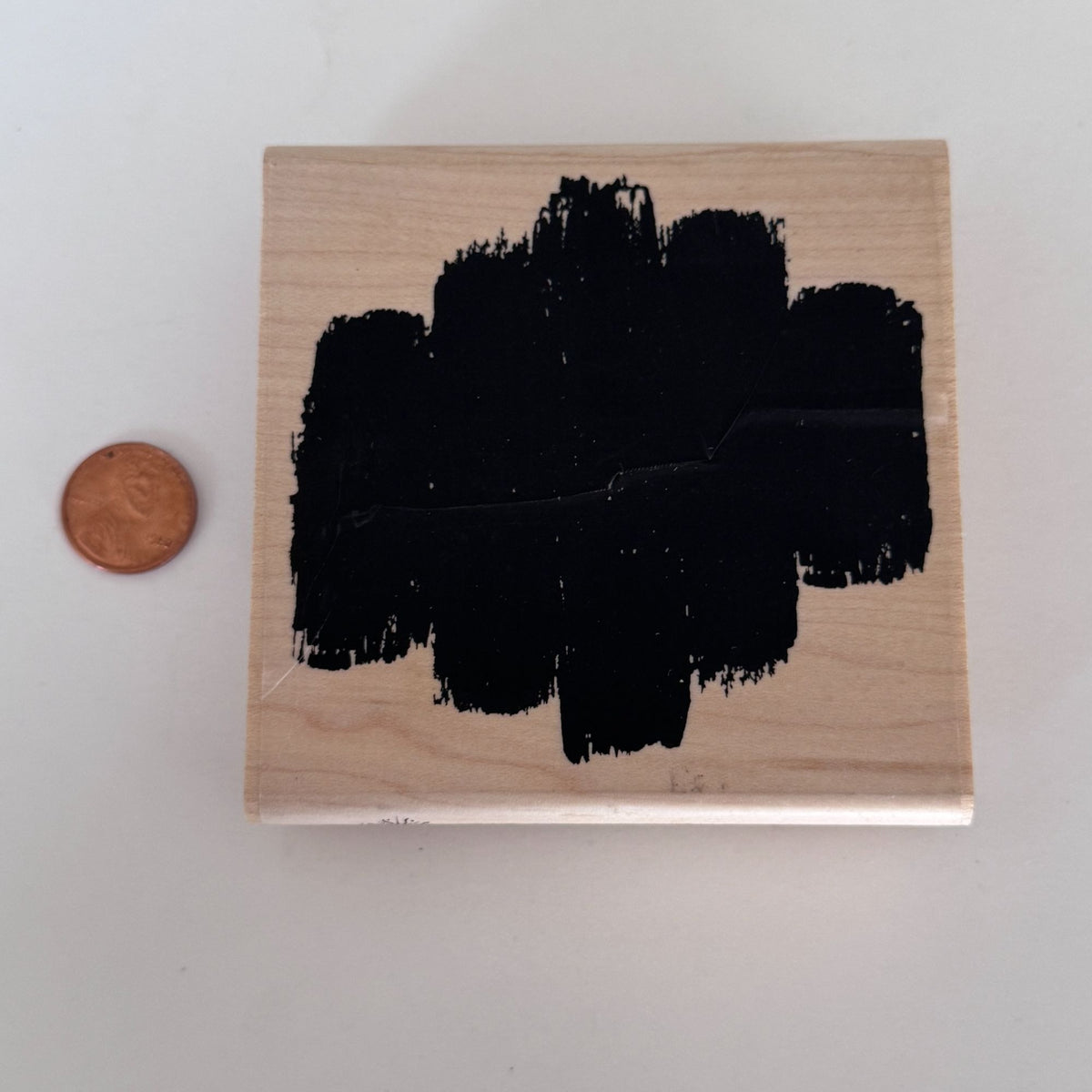 Stamp Oasis Rubber Stamp Phantom 2 Abstract Grunge Brushstroke Texture Smudge Background Cardmaking Craft