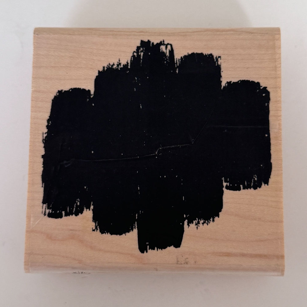 Stamp Oasis Rubber Stamp Phantom 2 Abstract Grunge Brushstroke Texture Smudge Background Cardmaking Craft