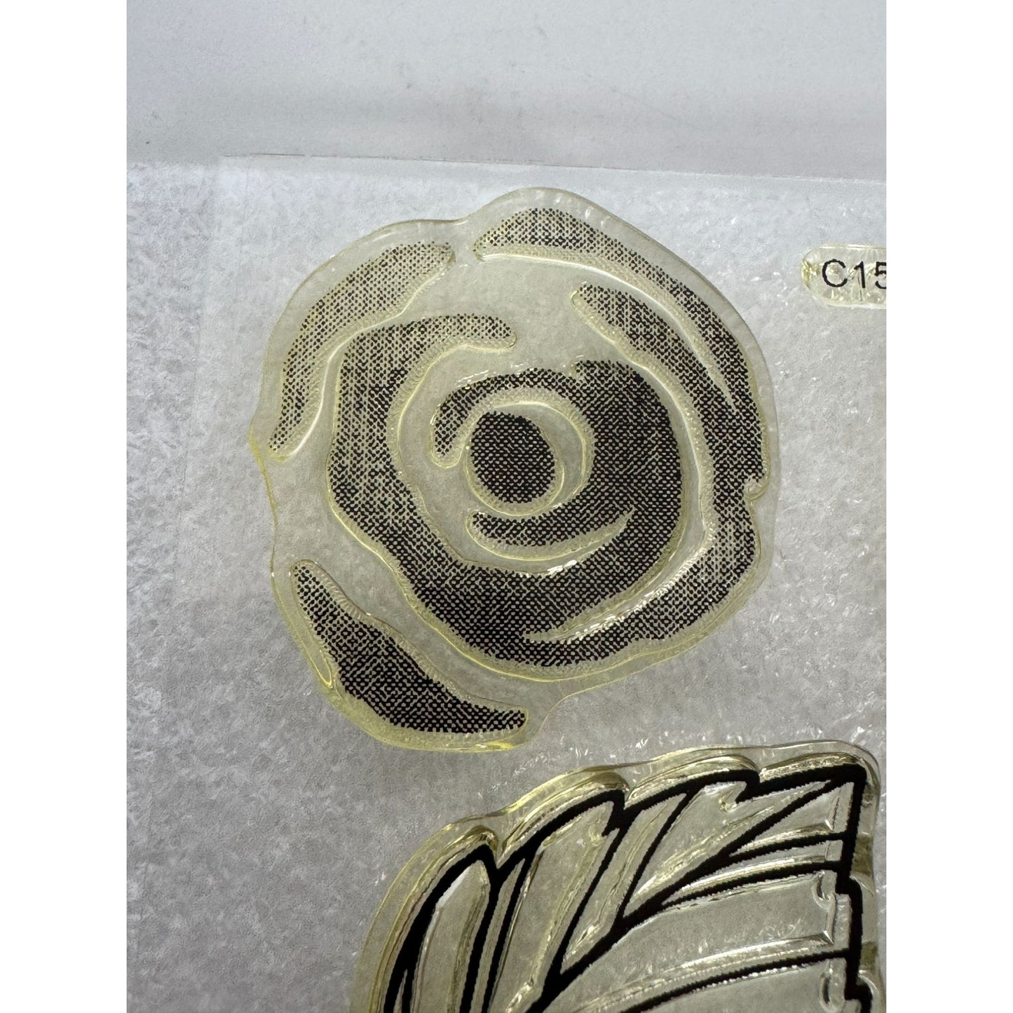 CTMH My Acrylix Acrylic Stamp Set Love Blooms Rose Flowers Family Love Happiness