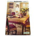 Butterick Sewing Pattern 314 Waverly Dining Room Decor Tablecloths Chair Covers