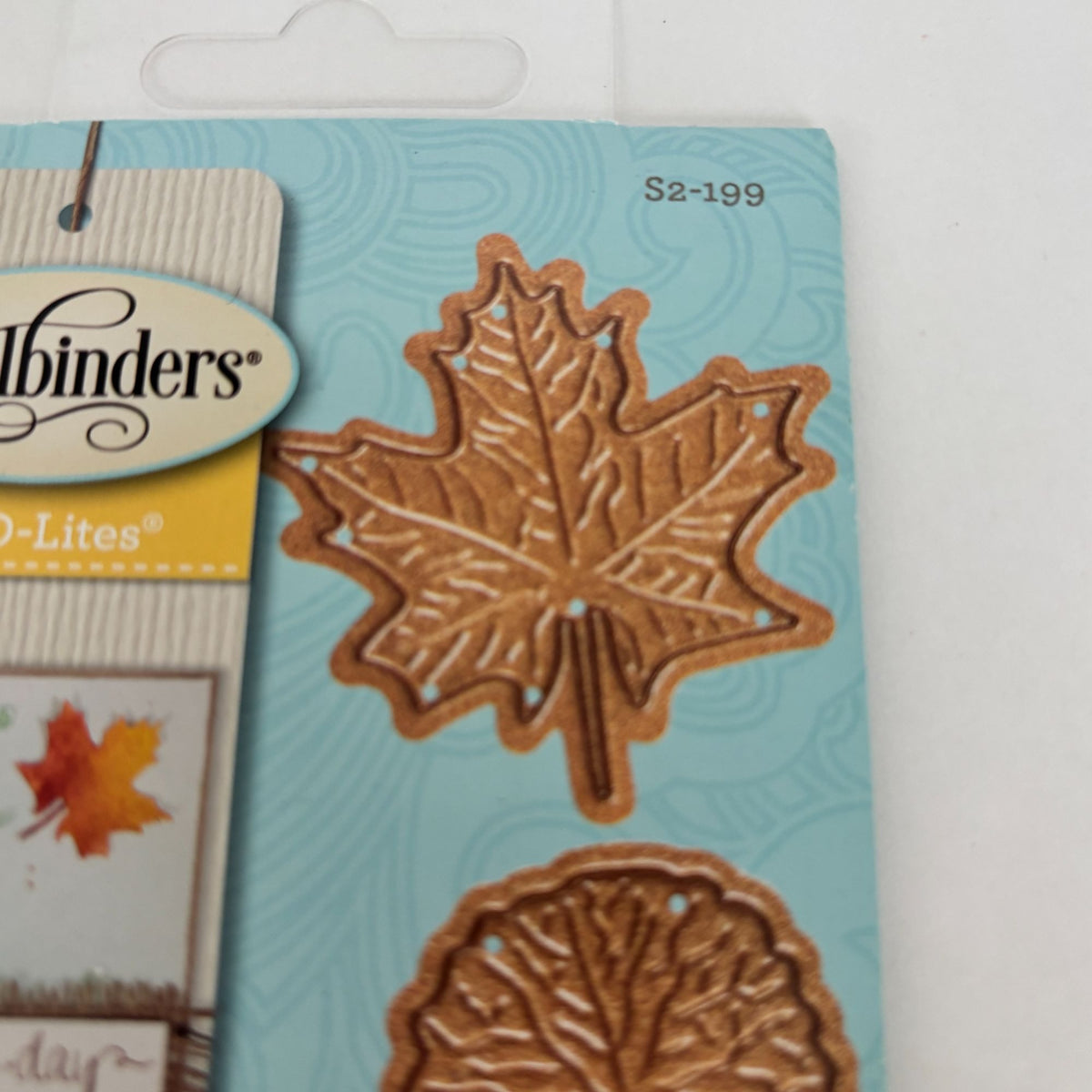 Spellbinders Die D-Lites Leaf Cutting Dies Fall Autumn Botanical Cardmaking Elm