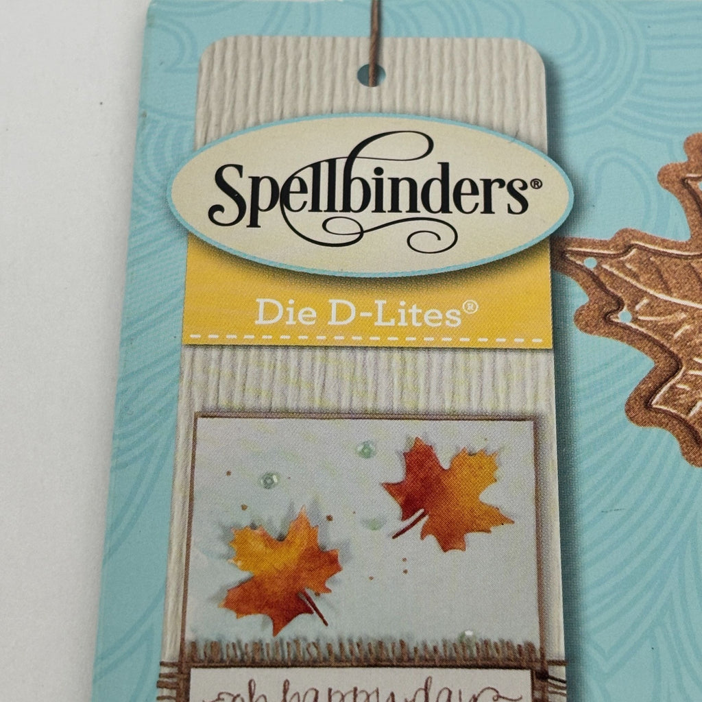 Spellbinders Die D-Lites Leaf Cutting Dies Fall Autumn Botanical Cardmaking Elm