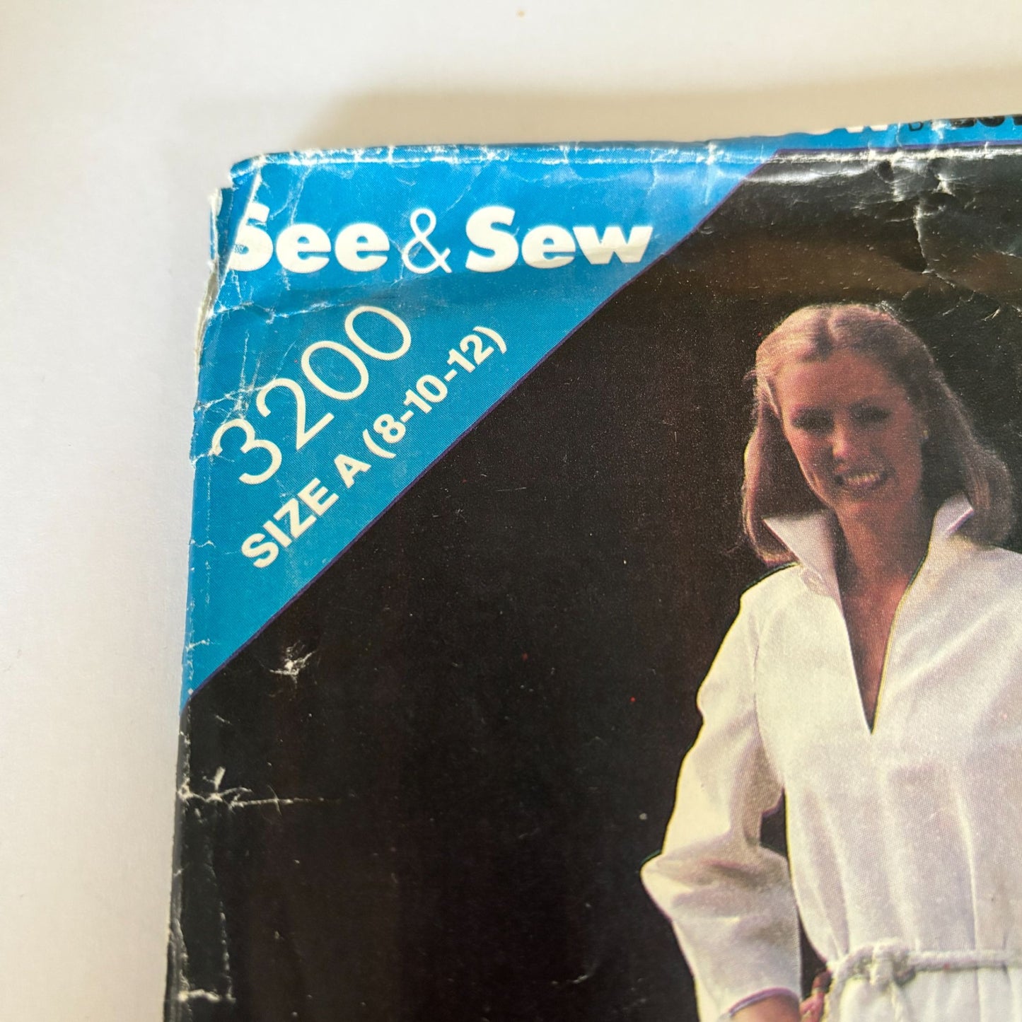 Butterick Sewing Pattern 3200 Wide Leg Pants Set Boho Top 8-12 Vintage 1970s Uncut