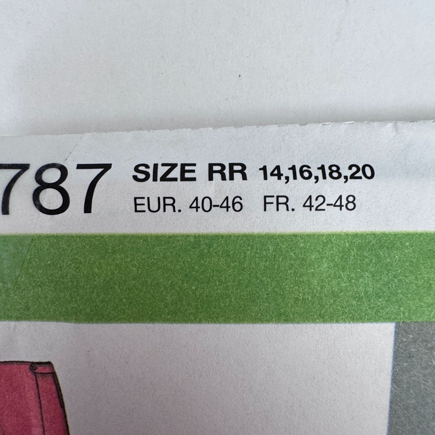 Simplicity Sewing Pattern 4787 Midi Skirt Y2K Office Core Feminine Workwear 14-20 Uncut Career