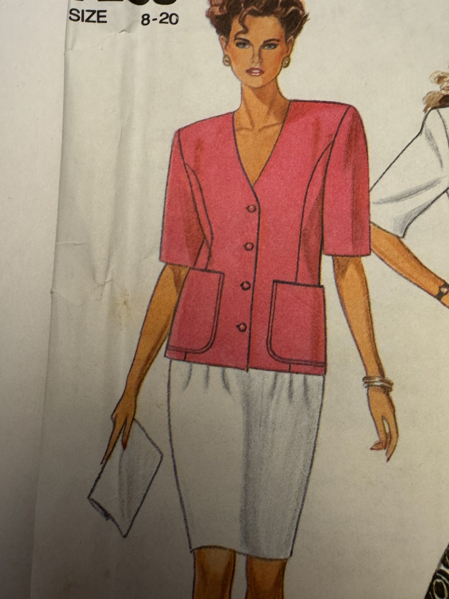 Simplicity Sewing Pattern 7235 Skirt Culottes Jacket Blazer 8-20 Vintage Uncut