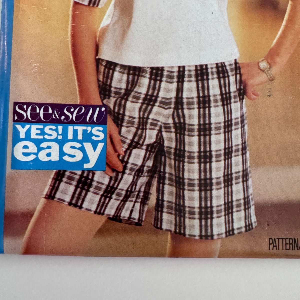 Butterick Sewing Pattern 6892 Summer Top Shorts Set 16-22 L-XL Easy 90s Loungewear Uncut