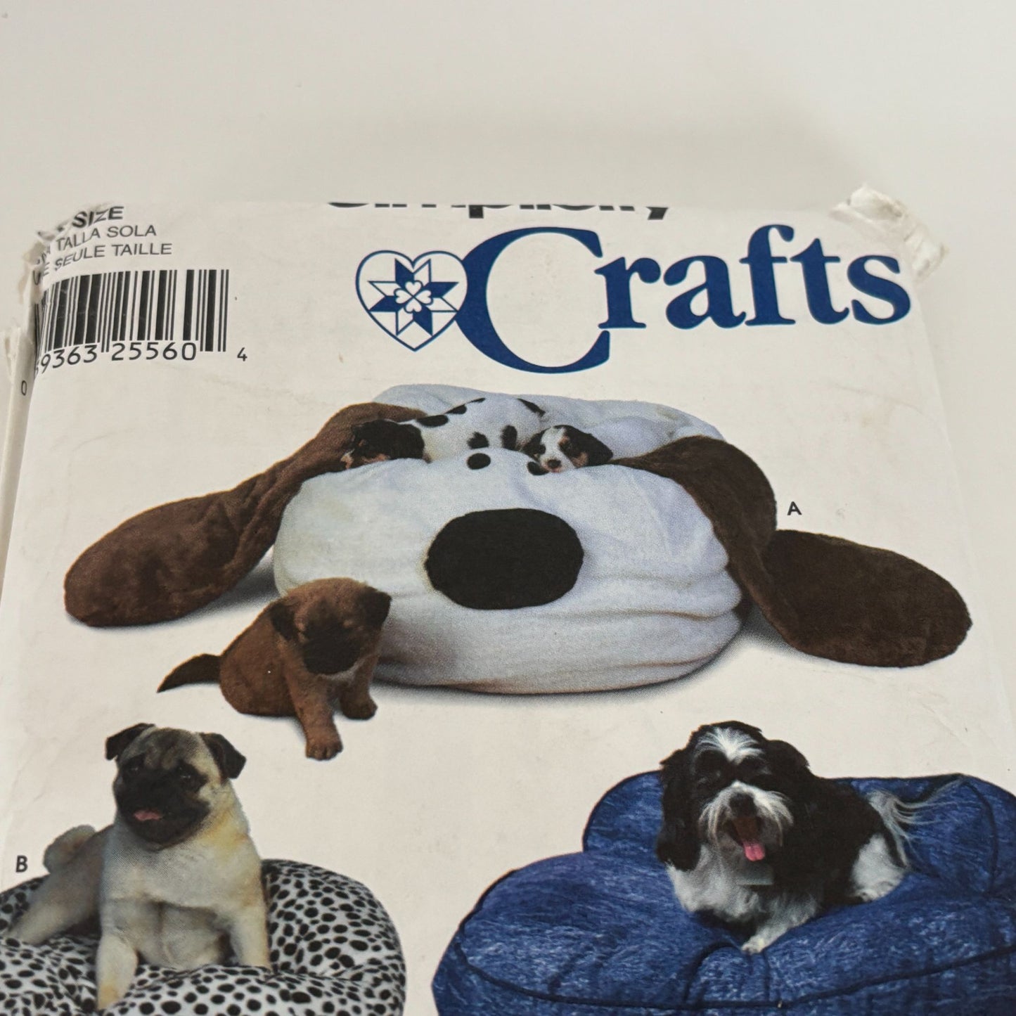 Simplicity Sewing Pattern 7014 Dog Beds Home Decor Pet Animal Longia Miller UC