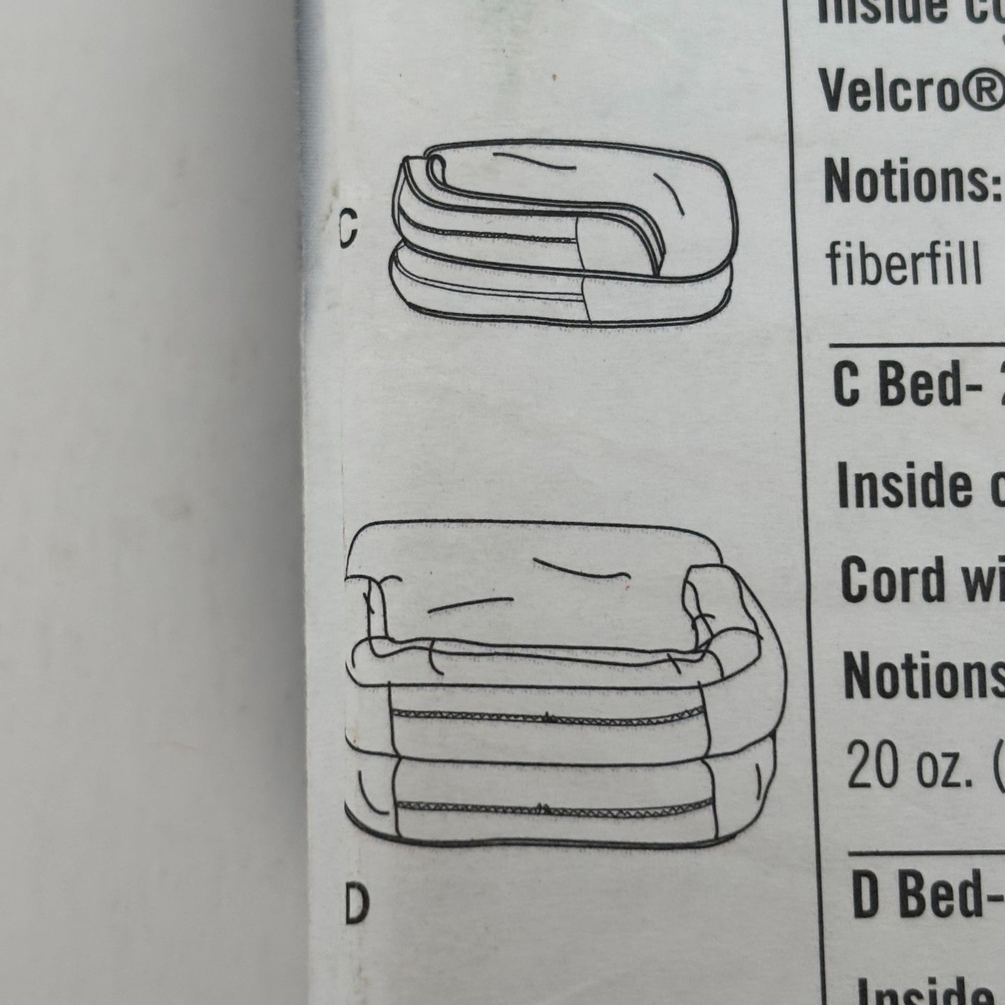 Simplicity Sewing Pattern 7014 Dog Beds Home Decor Pet Animal Longia Miller UC