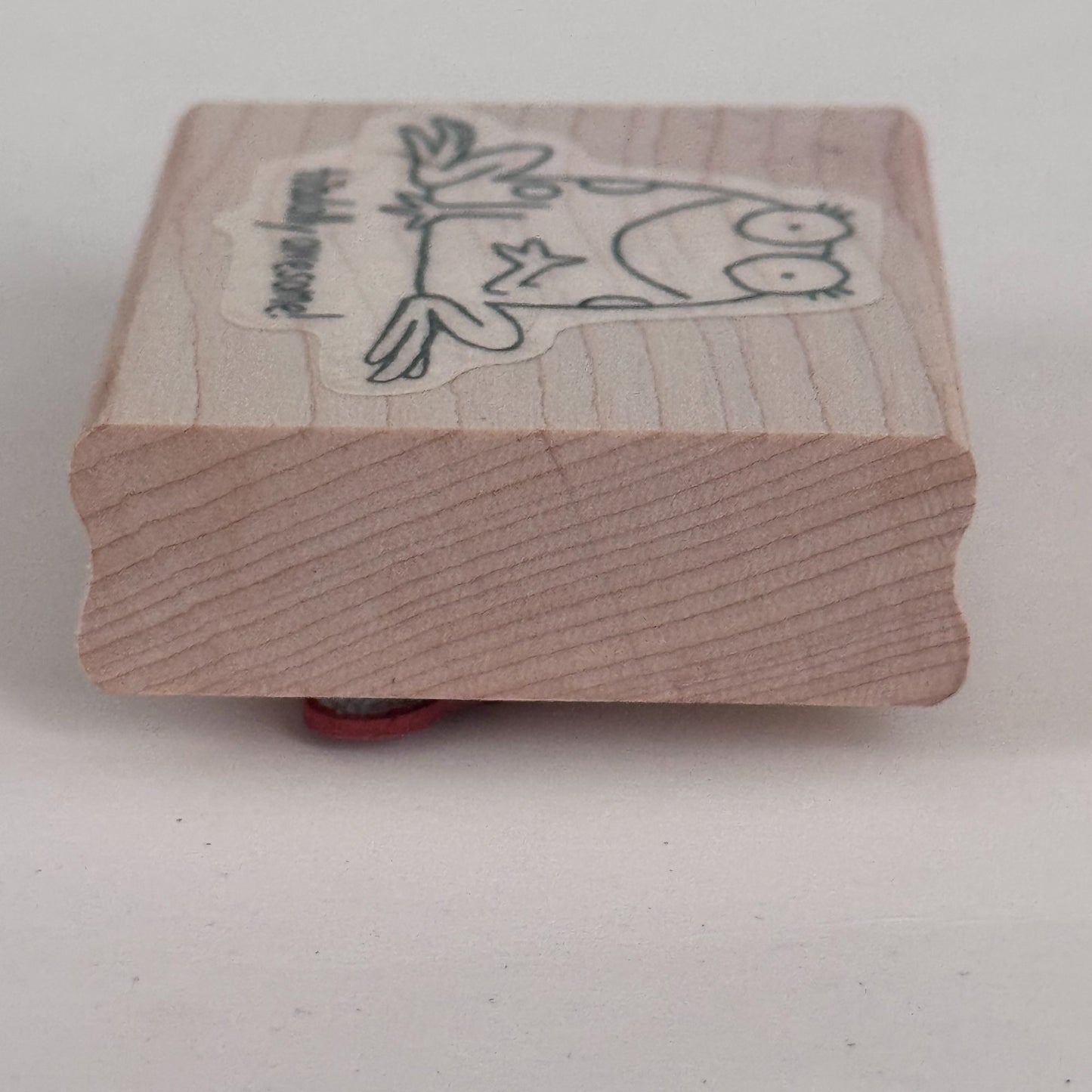 Stampin Up Rubber Stamp Toadally Awesome Frog Funny Words Toad Pun Animal Craft