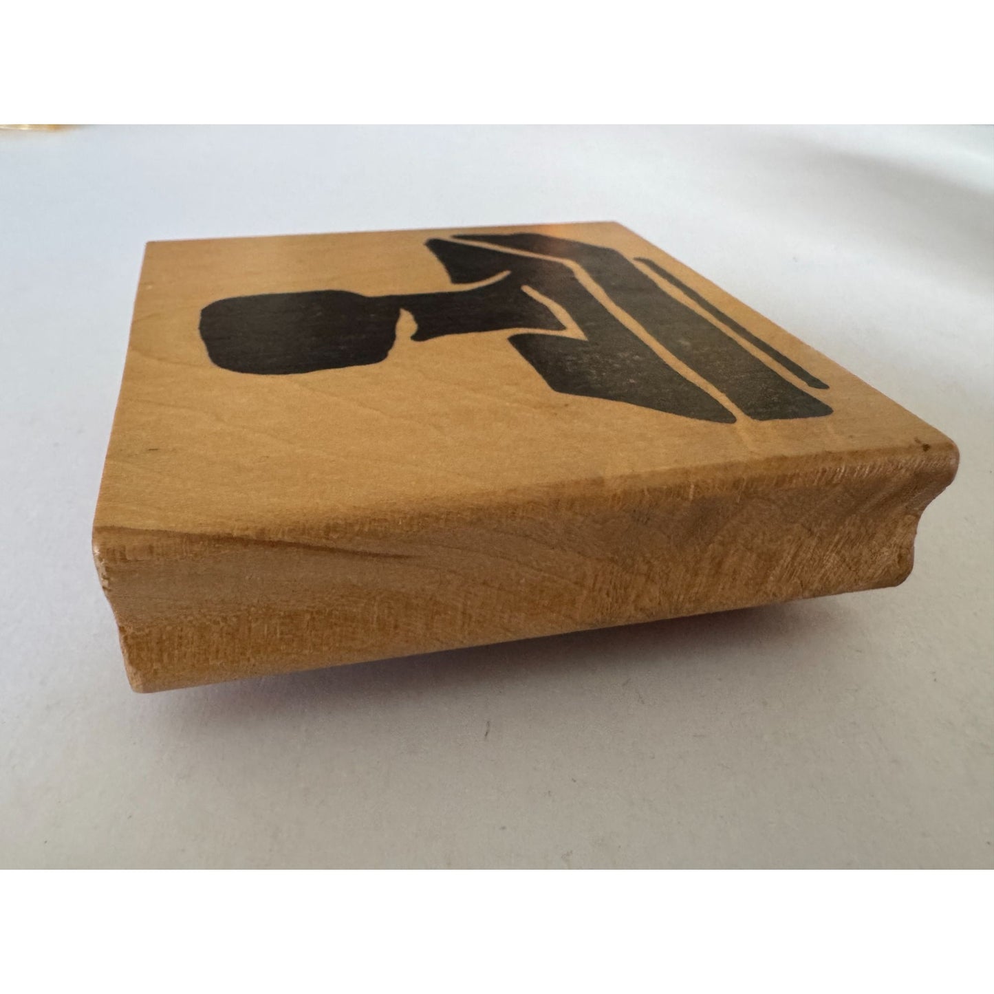 Hot Potatoes Rubber Stamp Office Stamp Icon Work Cubicle Reminder Card Making