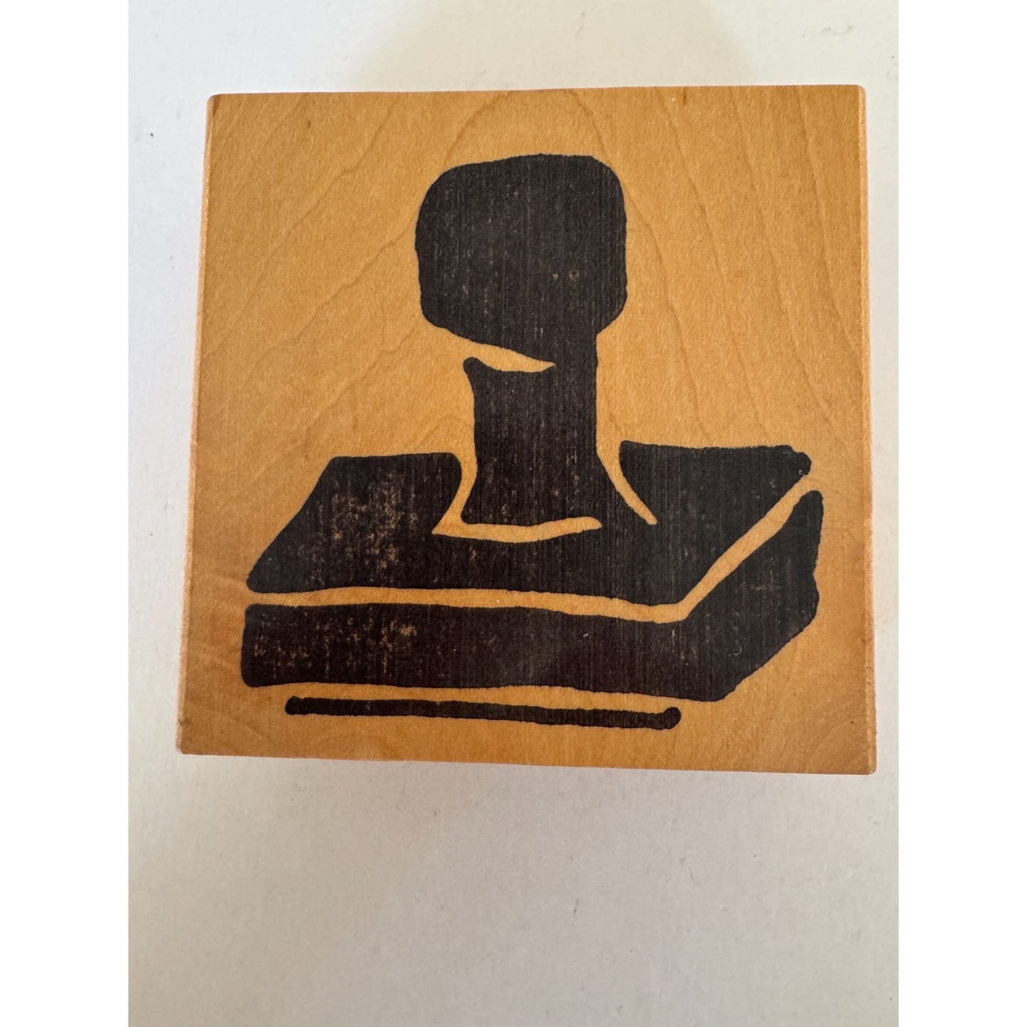 Hot Potatoes Rubber Stamp Office Stamp Icon Work Cubicle Reminder Card Making