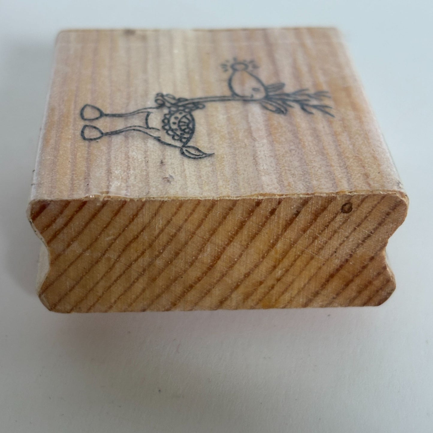 CraftSmart Rubber Stamp Rudolph Red Nosed Reindeer Christmas Card Making Holiday