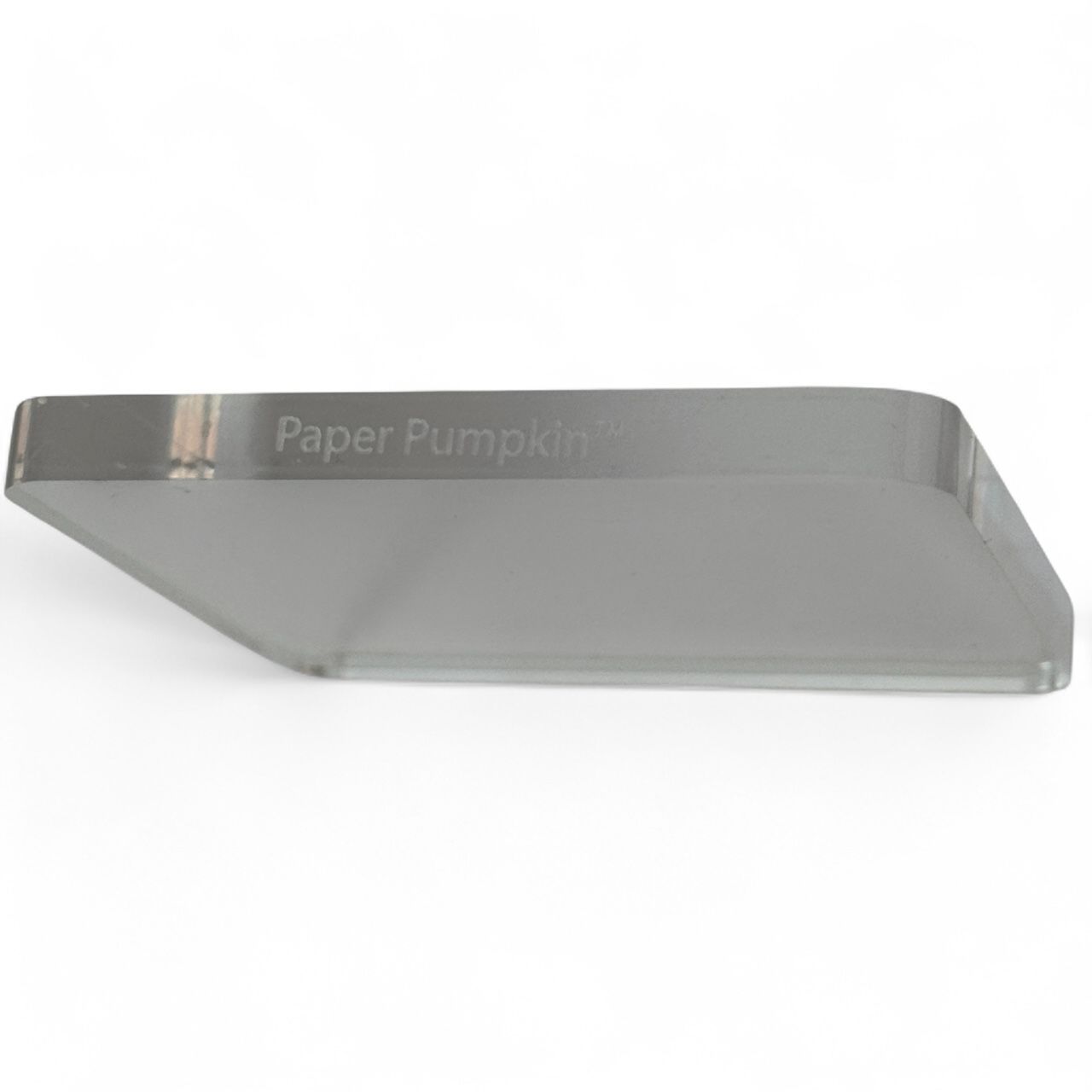 Paper Pumpkin Clear Acrylic Block Size D Stamping and Crafts 2.75 Inch Square