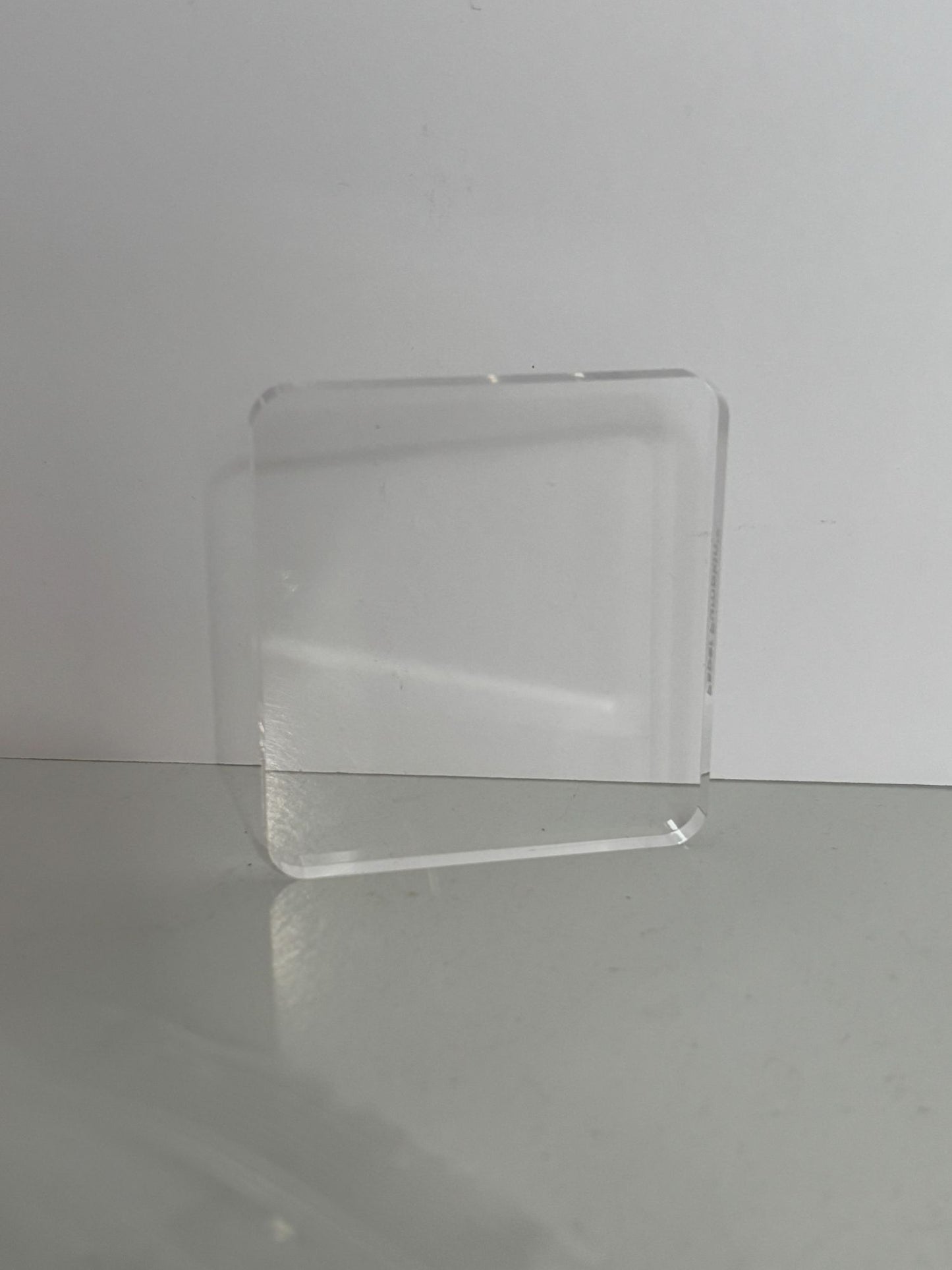 Paper Pumpkin Clear Acrylic Block Size D Stamping and Crafts 2.75 Inch Square