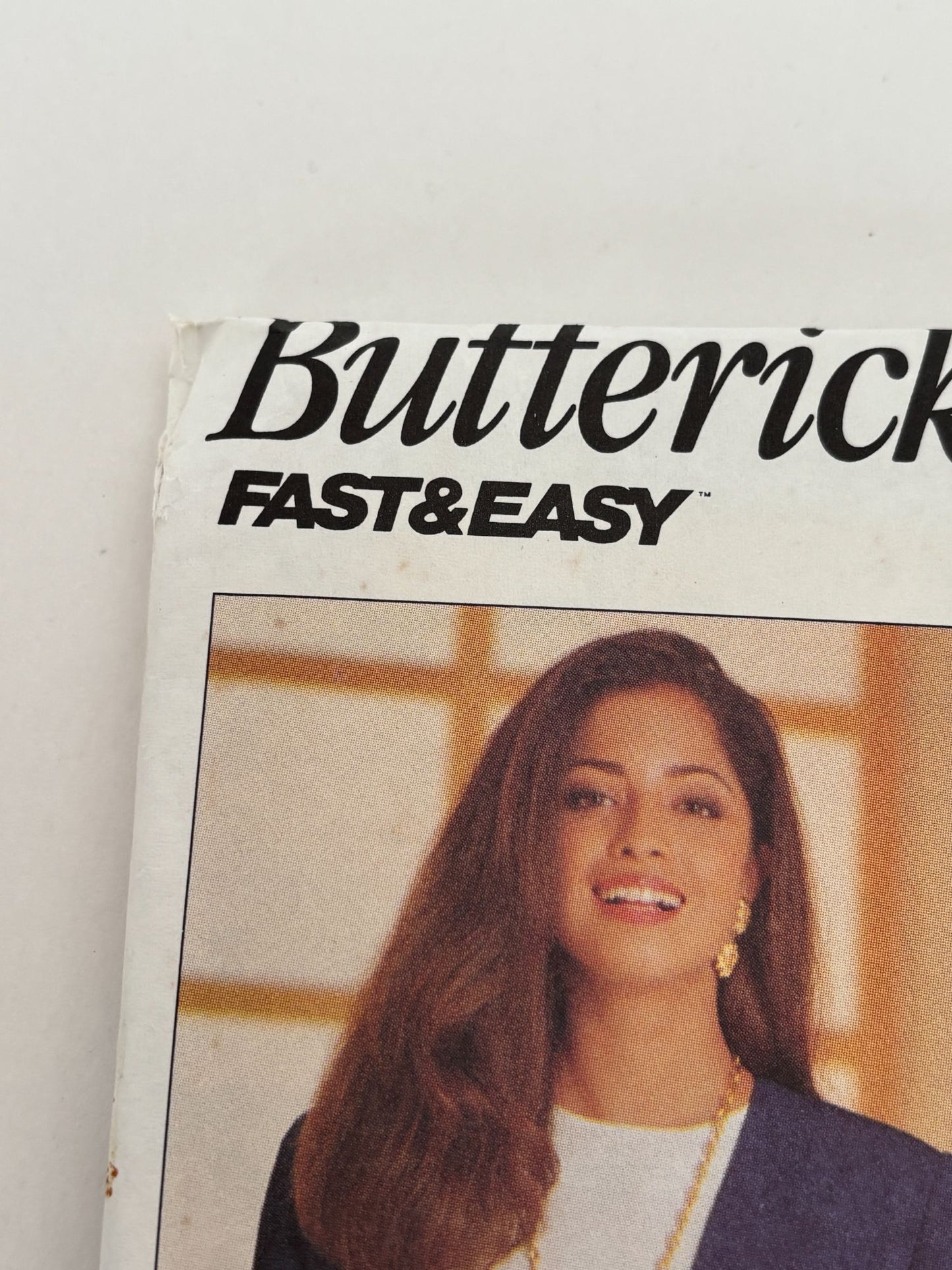 Butterick Sewing Pattern 6592 Jacket Top Skirt Shorts Easy 6 8 10 90s Vintage UC