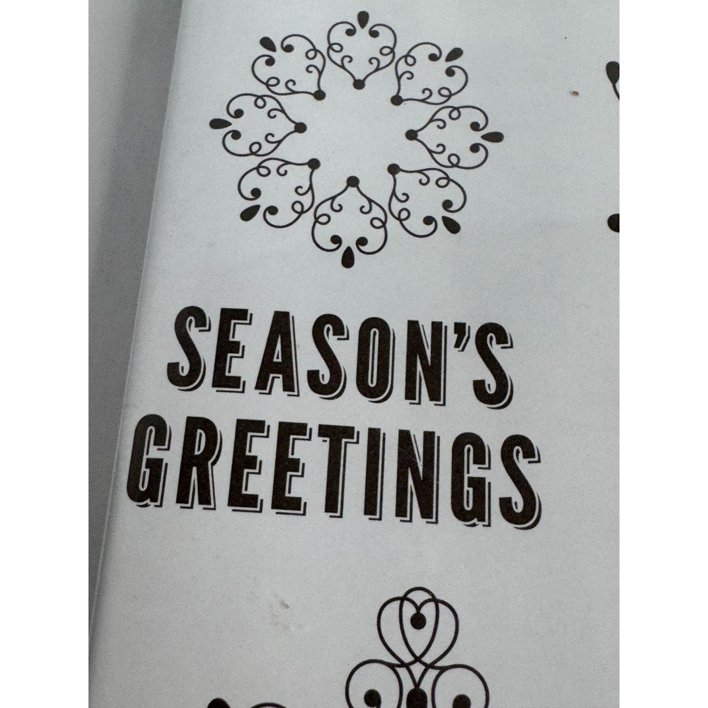 Stampin Up Letterpress Winter Stamp Set 8 Christmas For You Gift Tag Card Making