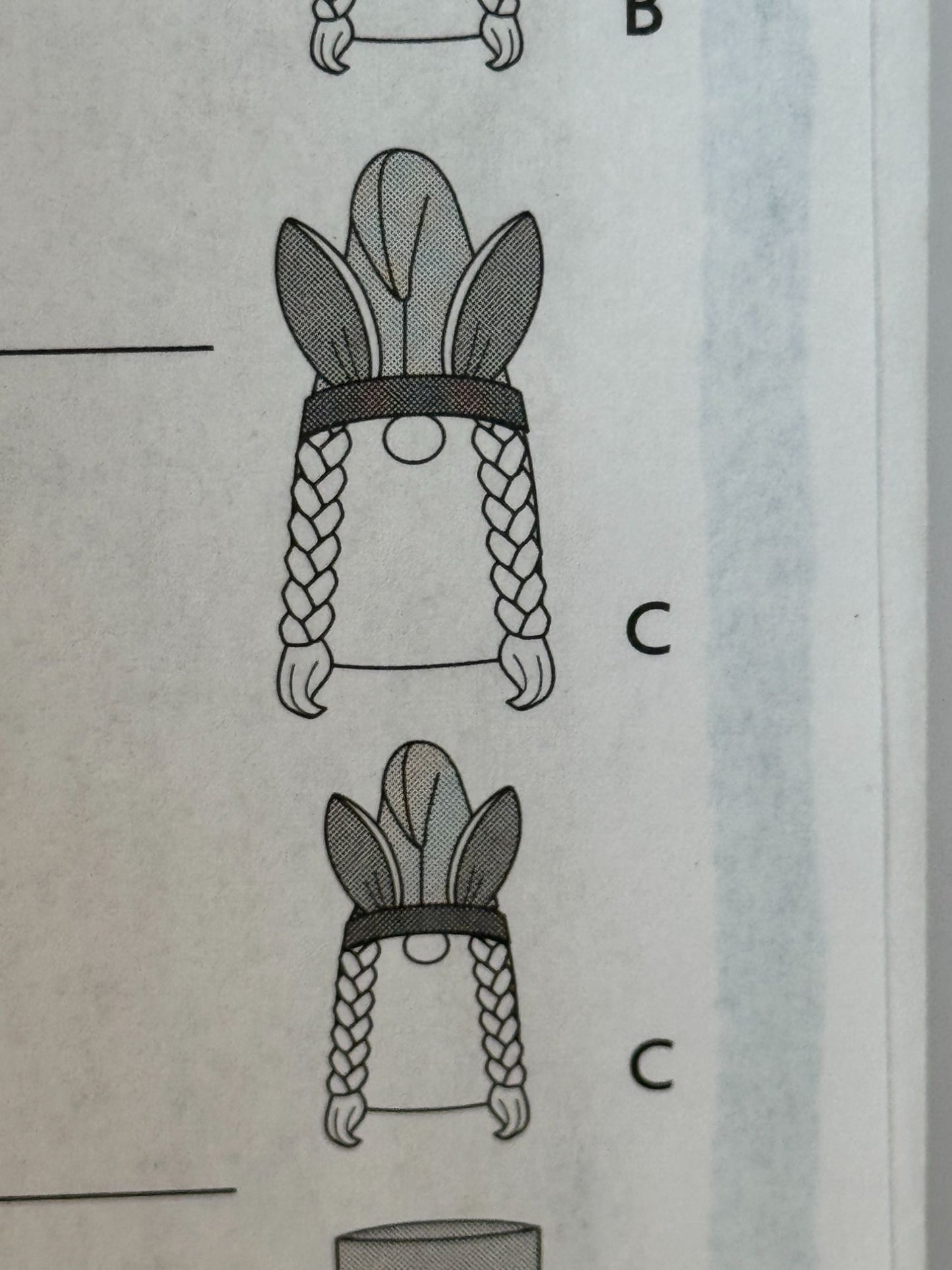 Kwik Sew Sewing Pattern K4322 Gnomes Holiday Home Decor Christmas Thanksgiving