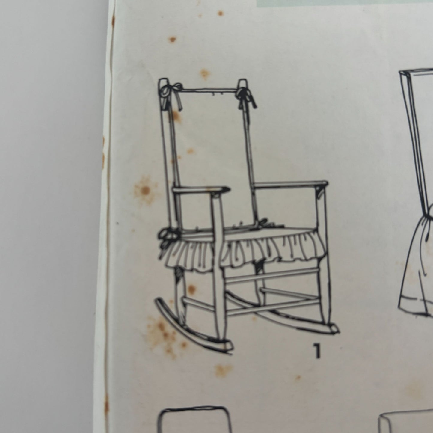 Simplicity Sewing Pattern 8329 Parson Dining Room Chair Slipcovers Rocking Cover