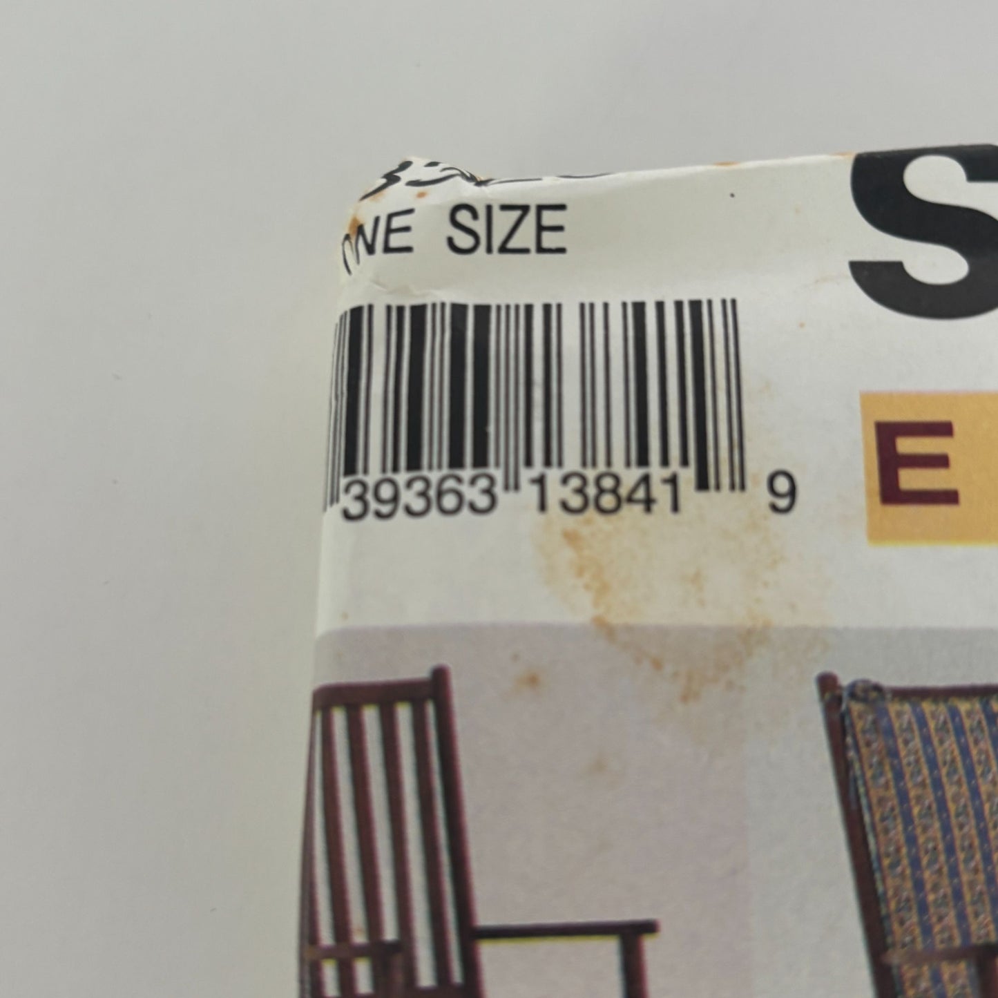 Simplicity Sewing Pattern 8329 Parson Dining Room Chair Slipcovers Rocking Cover