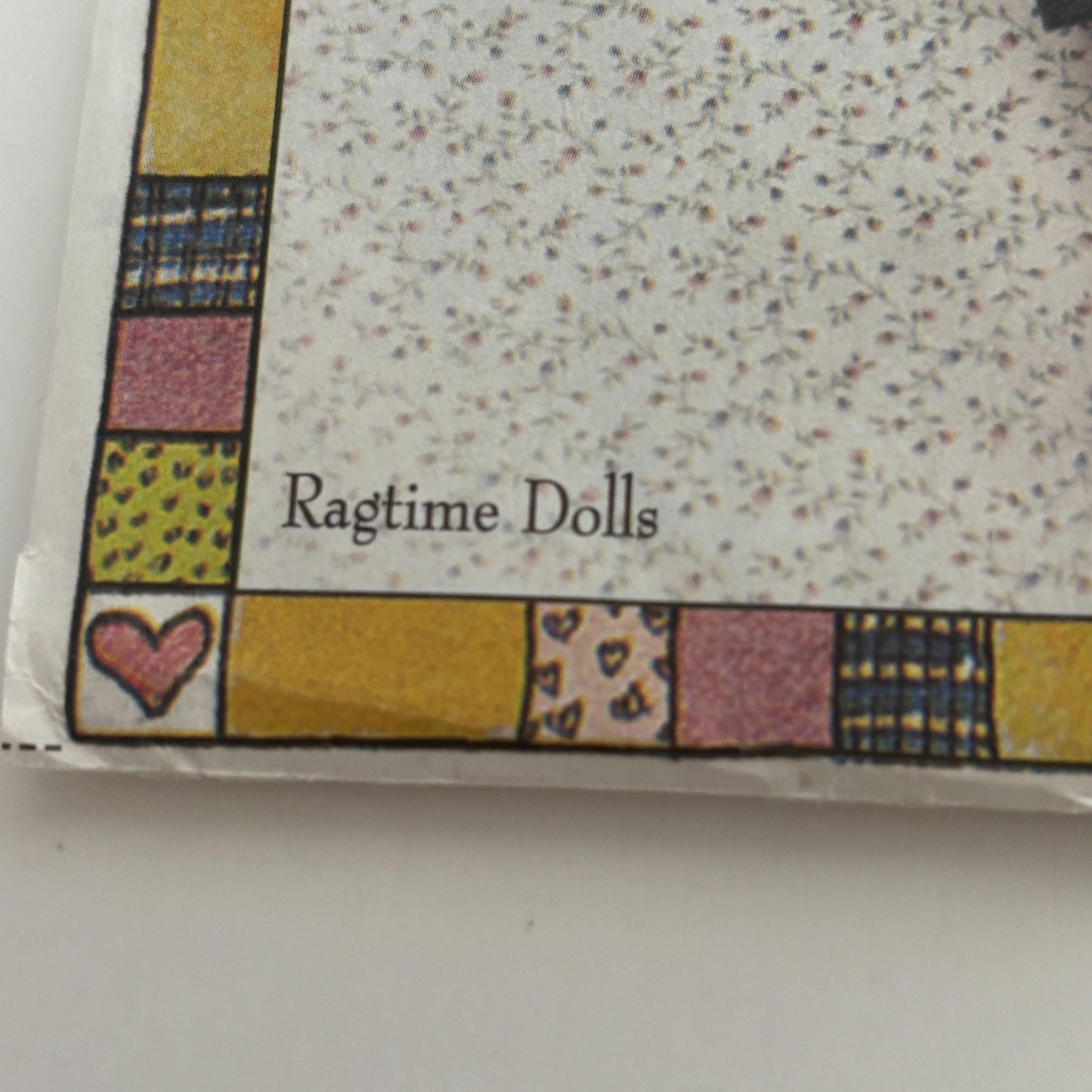 McCalls Sewing Pattern M4484 Sophie Doll Clothes Clothing School Dress Ragtime