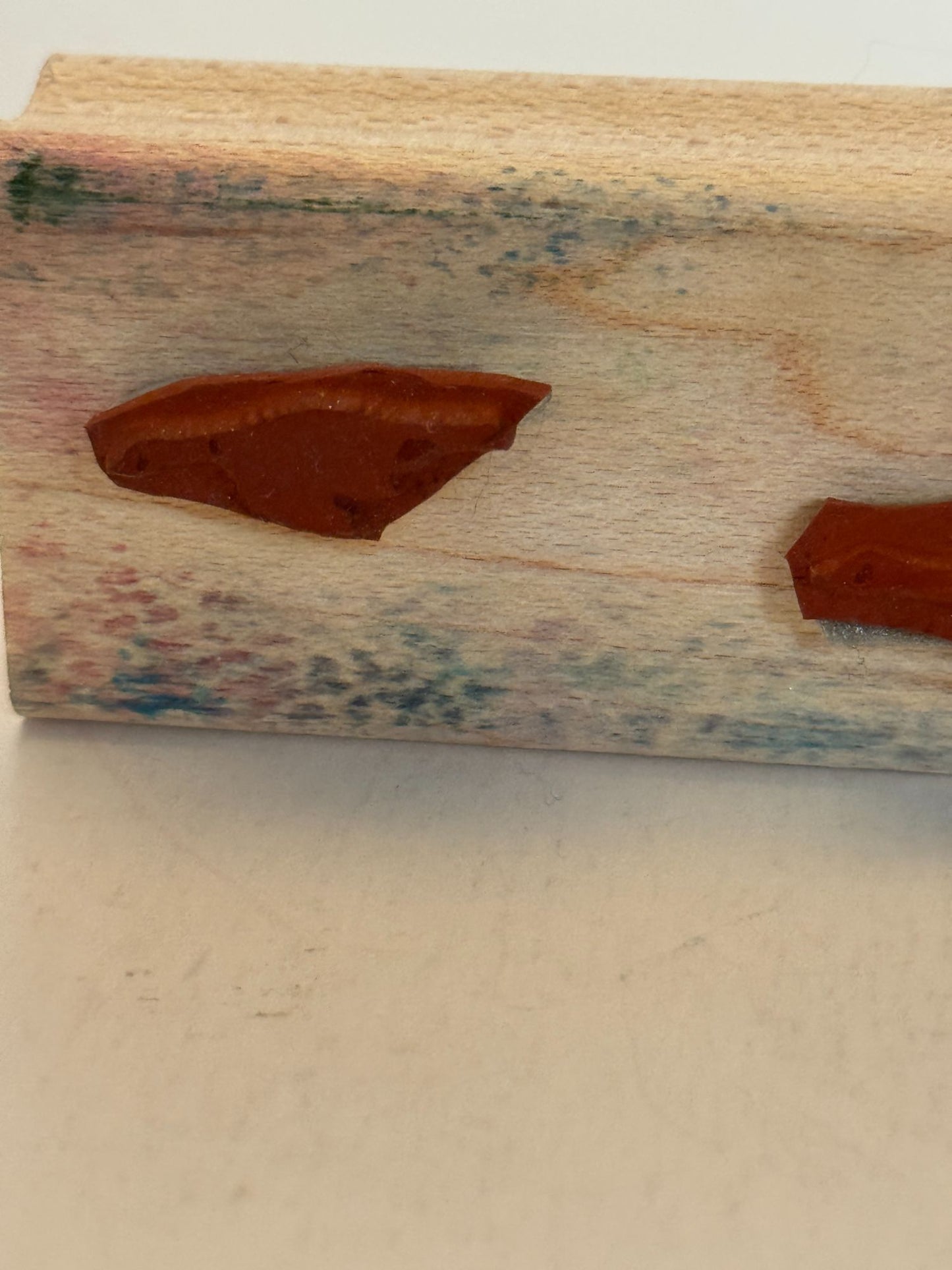 Stampin Up Rubber Stamp Canadian Geese Flying Border Nature Sky Card Making Art