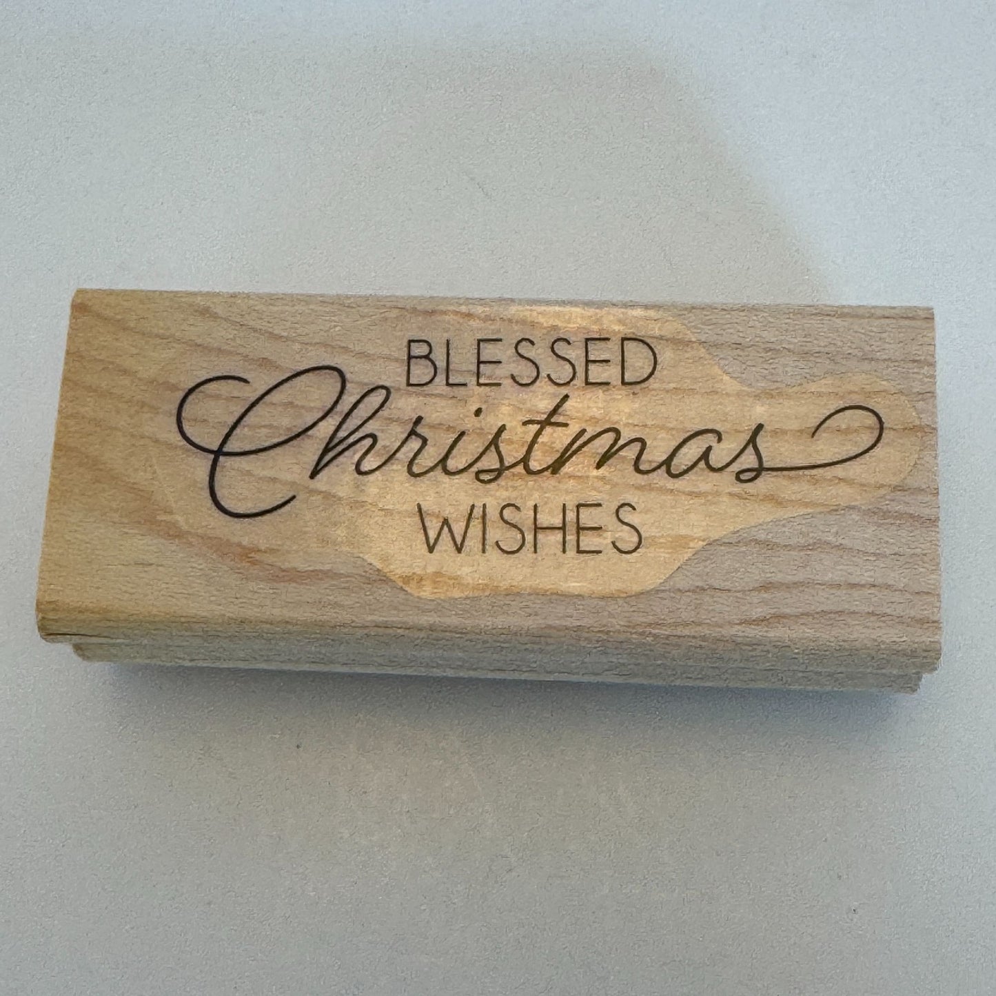 Stampin Up Wood Rubber Stamp Set Night In Bethlehem Christmas Card Making Star