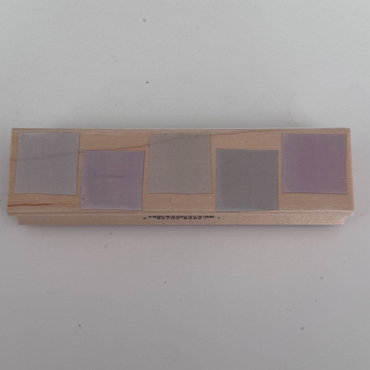Hero Arts Rubber Stamp Row of Five Backgrounds Pattern Texture Squares Cardmaking Scrapbooking H2659
