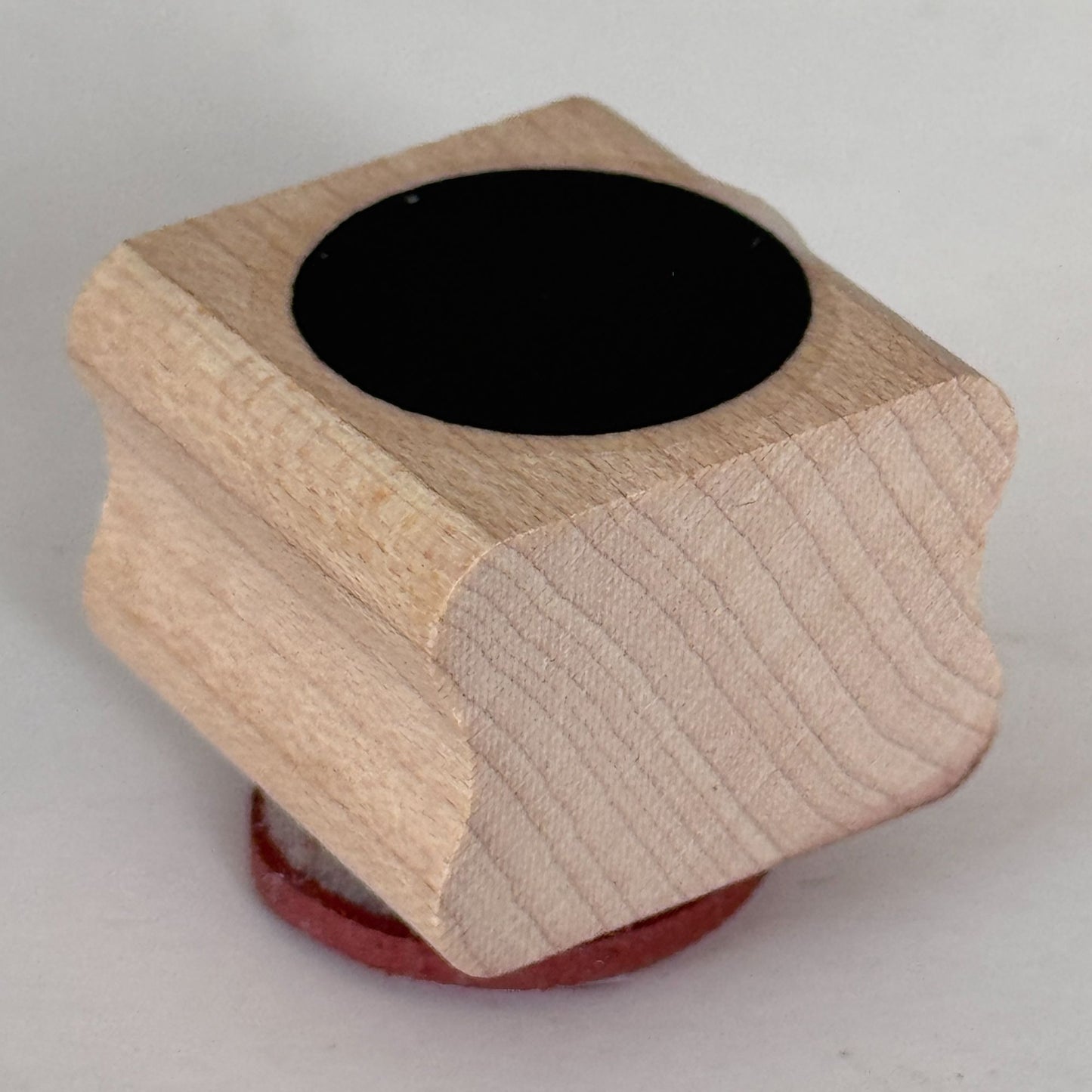 Limited Edition Rubber Stamp Solid Circle Shape Round Cardmaking Craft 3/4 inch