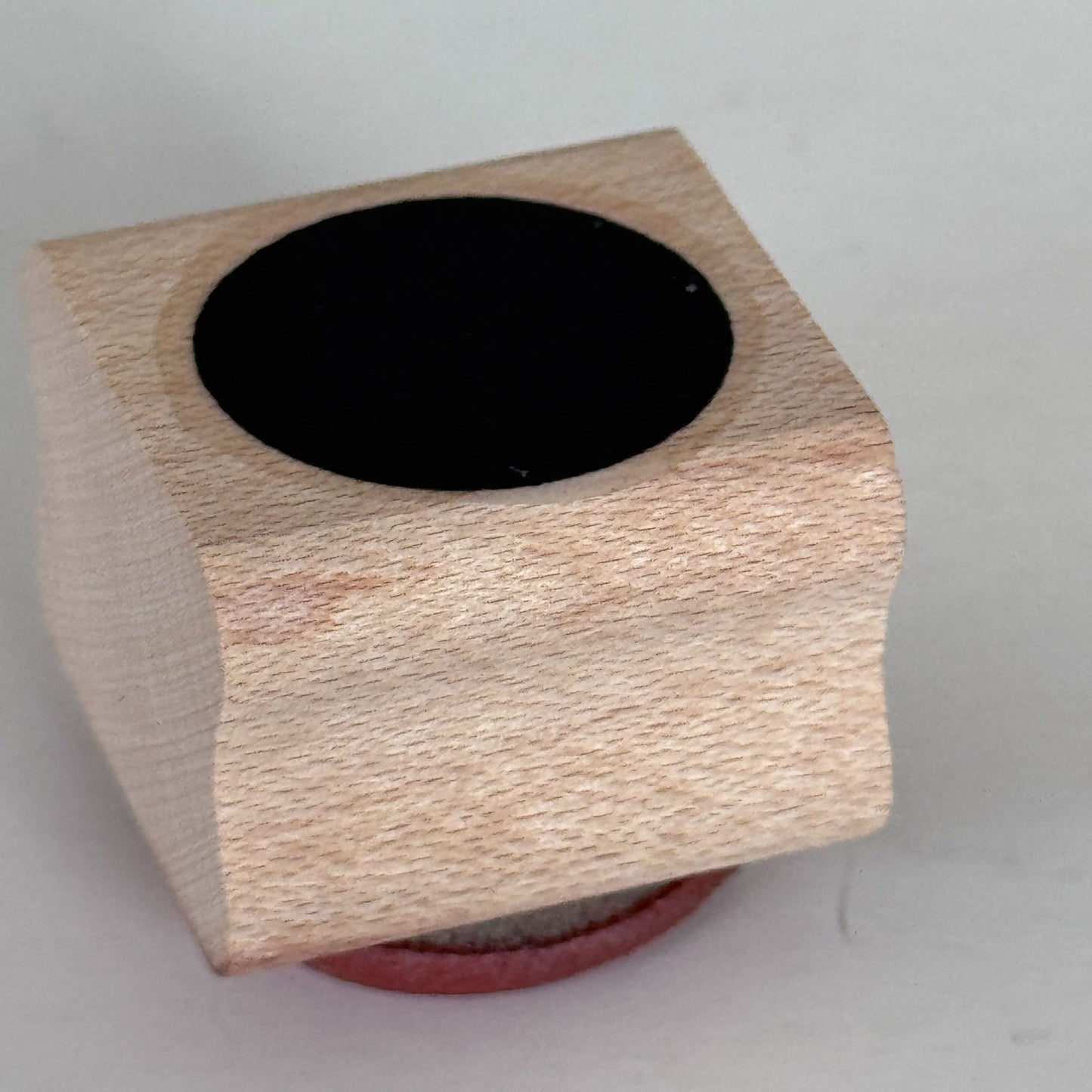 Limited Edition Rubber Stamp Solid Circle Shape Round Cardmaking Craft 3/4 inch