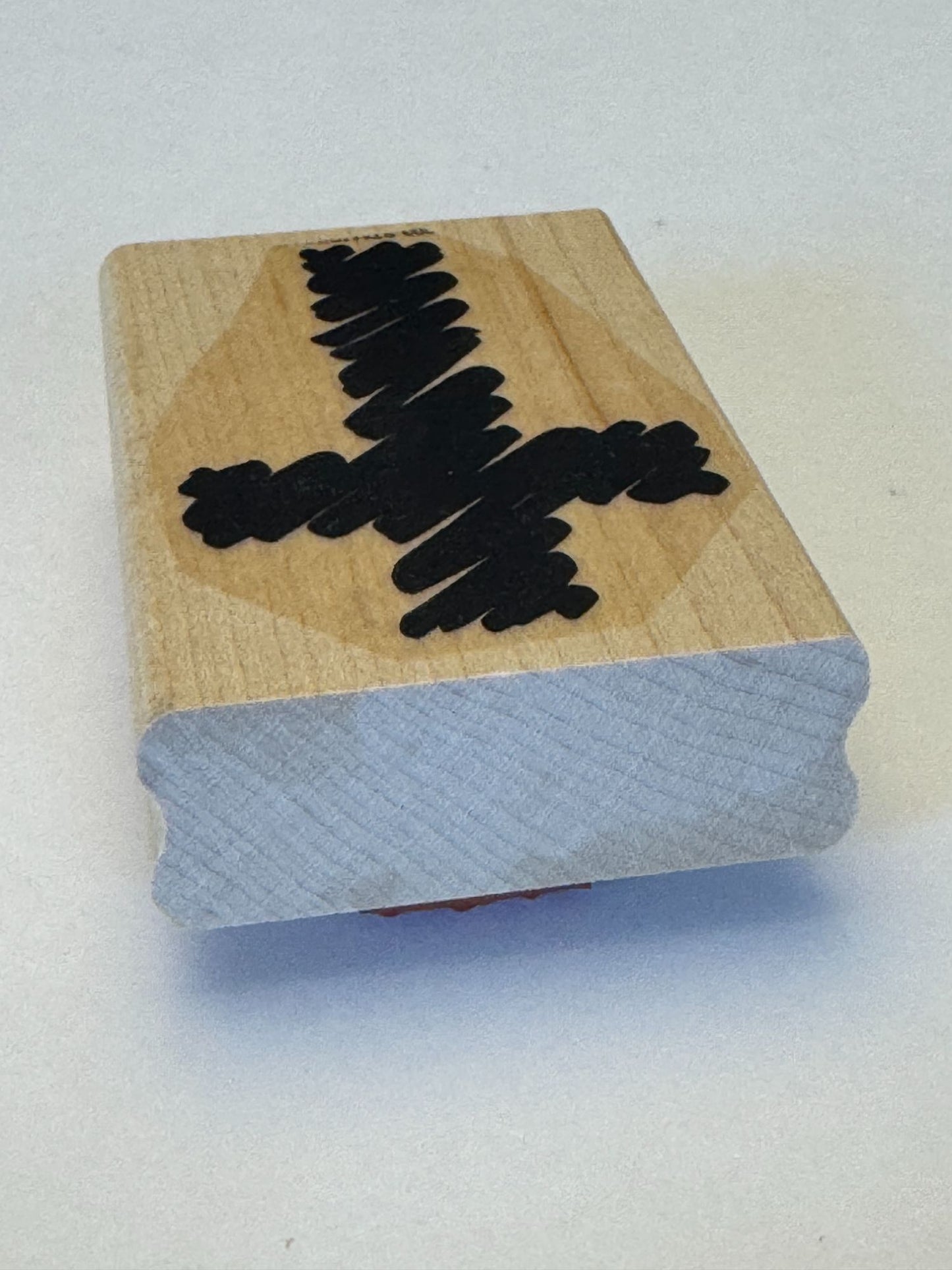 Stampin Up Rubber Stamp Christian Cross Easter Card Making Craft Religious Wood
