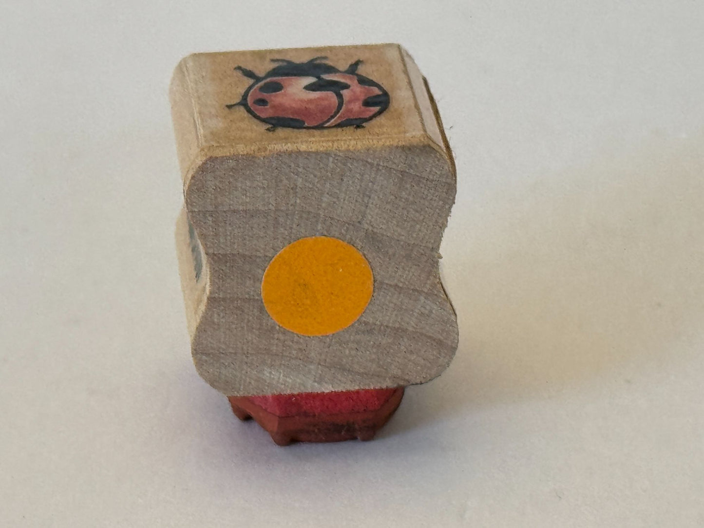 Rubber Stampede Rubber Stamp Ladybug Bug Spring Garden Card Making Crafting Tool
