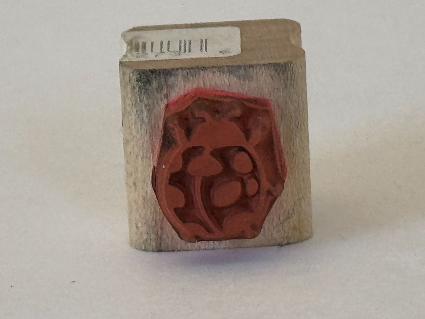 Rubber Stampede Rubber Stamp Ladybug Bug Spring Garden Card Making Crafting Tool