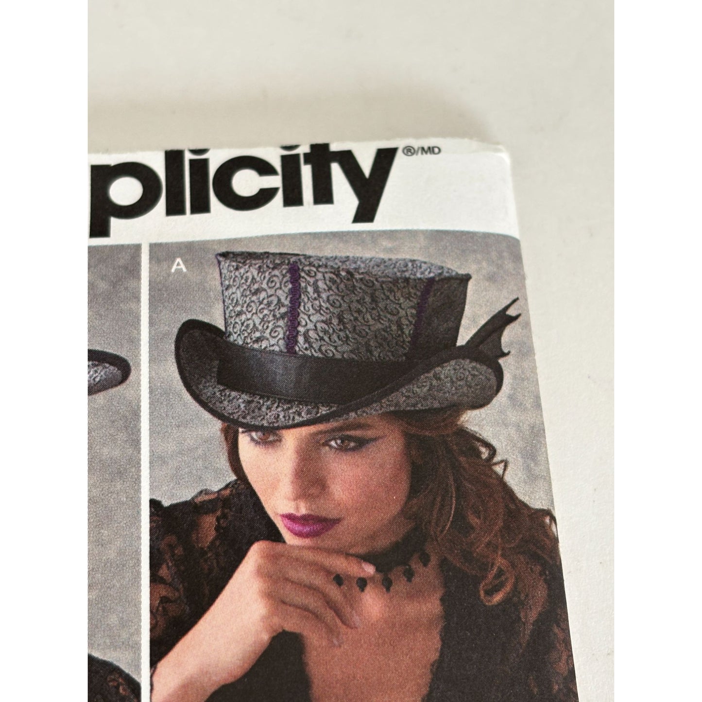 Simplicity 8361 Hat Sewing Pattern Steampunk Victorian Hats Cosplay Arkivestry Costume Millinery S-L Uncut
