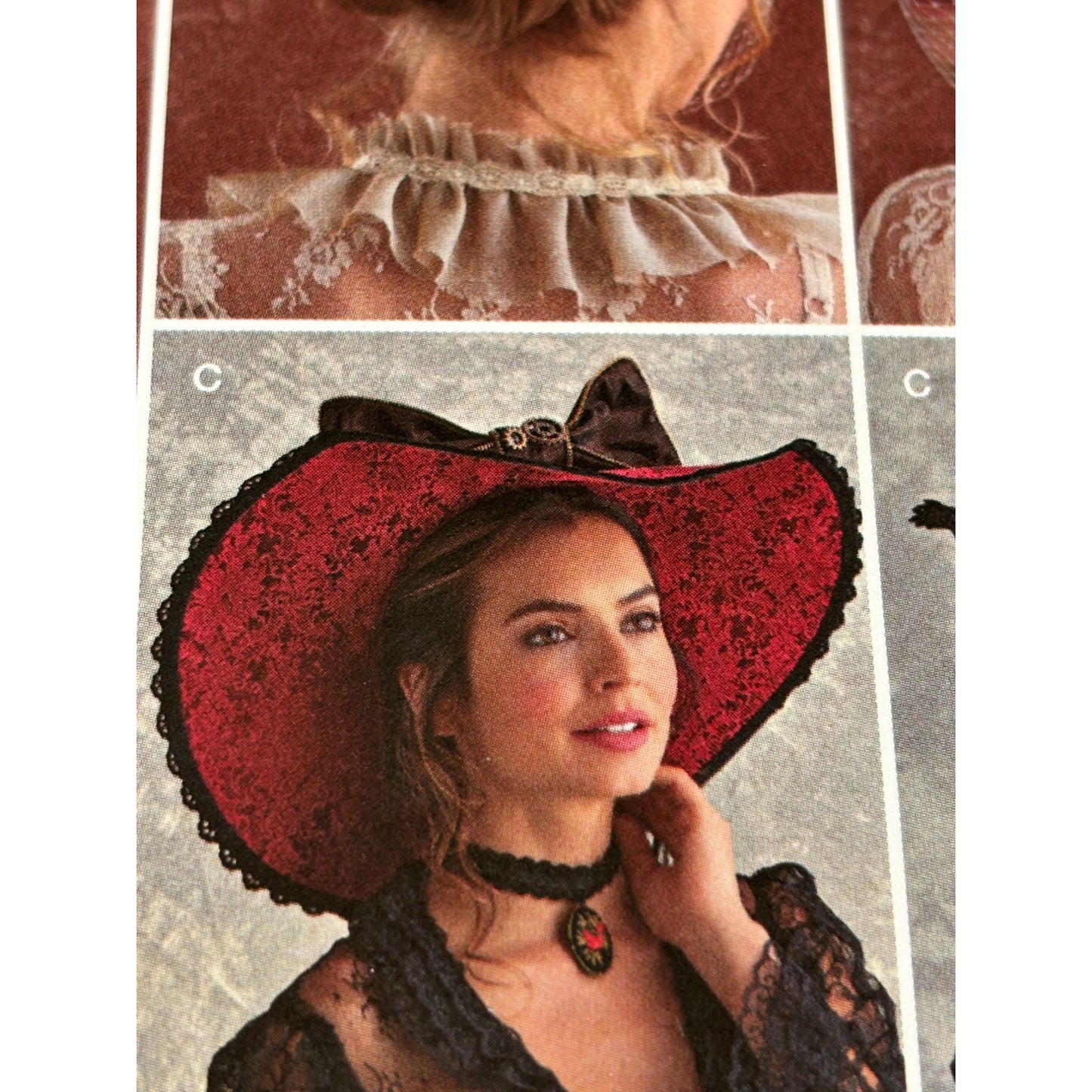Simplicity 8361 Hat Sewing Pattern Steampunk Victorian Hats Cosplay Arkivestry Costume Millinery S-L Uncut