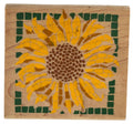 Rubber Stampede Rubber Stamp Sunflower Flower Friendship Card Making Friend Wood