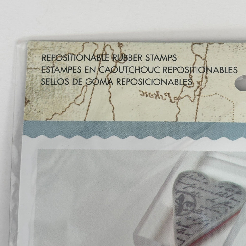 Hero Arts Rubber Stamp Art of the Card 19th Century French Script Chandelier Cardmaking