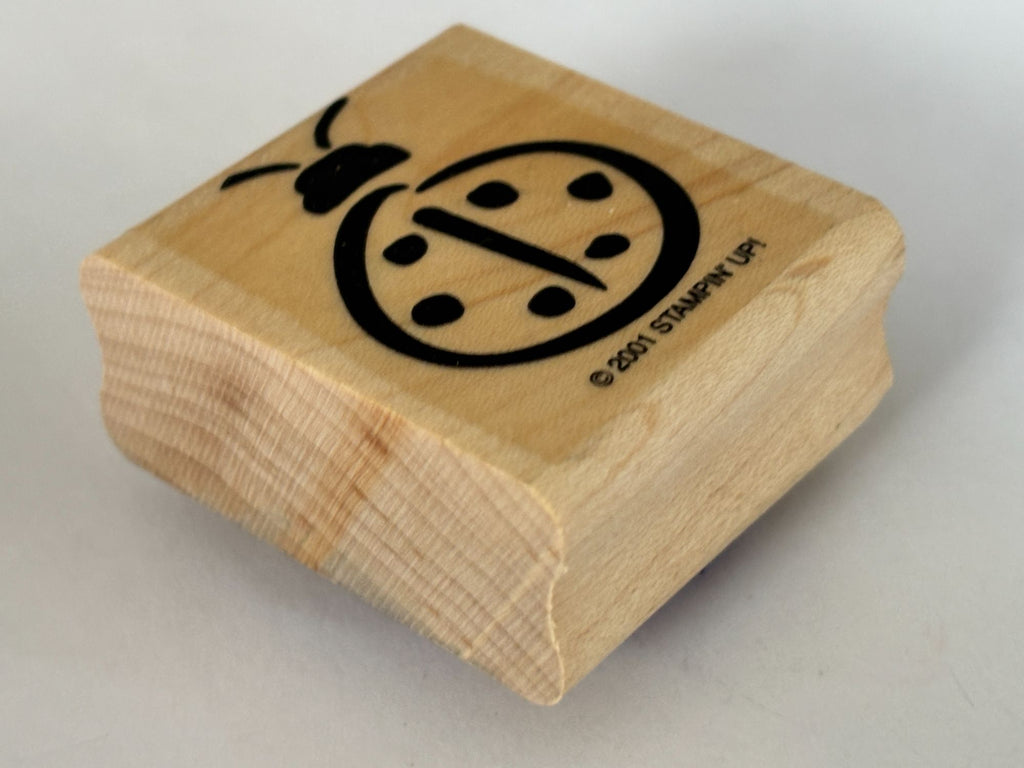 Stampin Up Rubber Stamp Ladybug Spring Garden Bug Scrapbooking Cardmaking Crafts