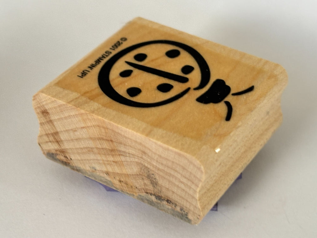 Stampin Up Rubber Stamp Ladybug Spring Garden Bug Scrapbooking Cardmaking Crafts