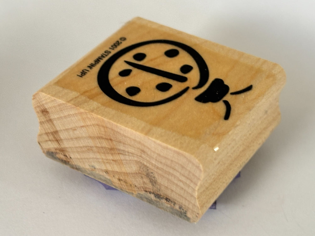 Stampin Up Rubber Stamp Ladybug Spring Garden Bug Scrapbooking Cardmaking Crafts