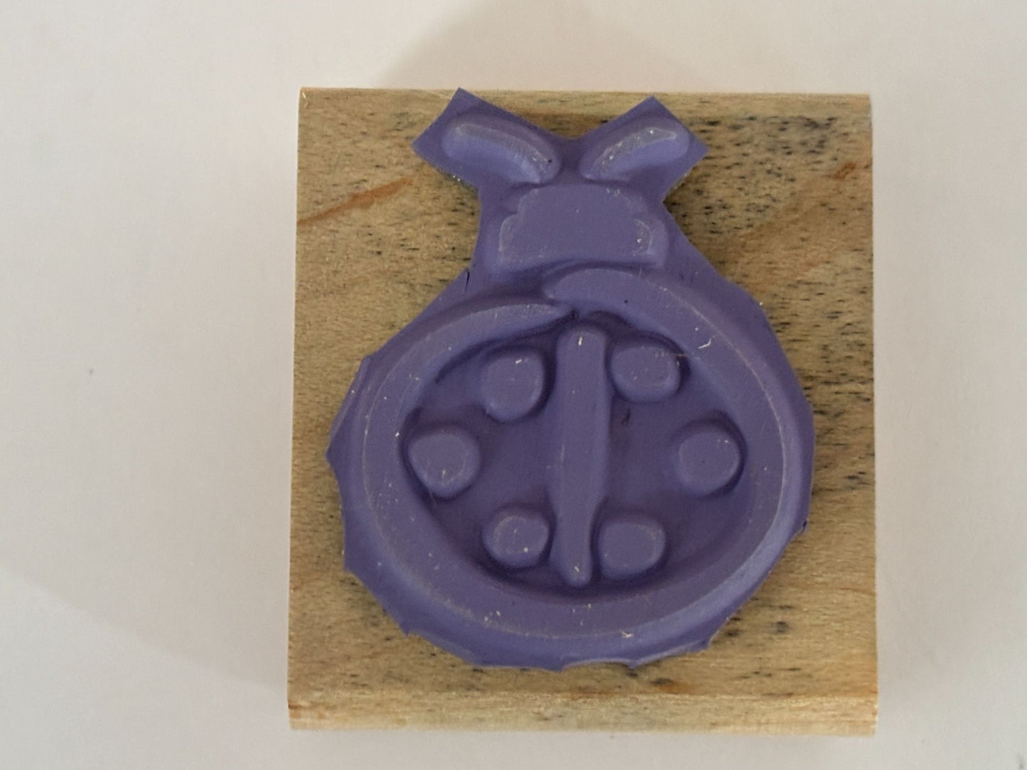 Stampin Up Rubber Stamp Ladybug Spring Garden Bug Scrapbooking Cardmaking Crafts