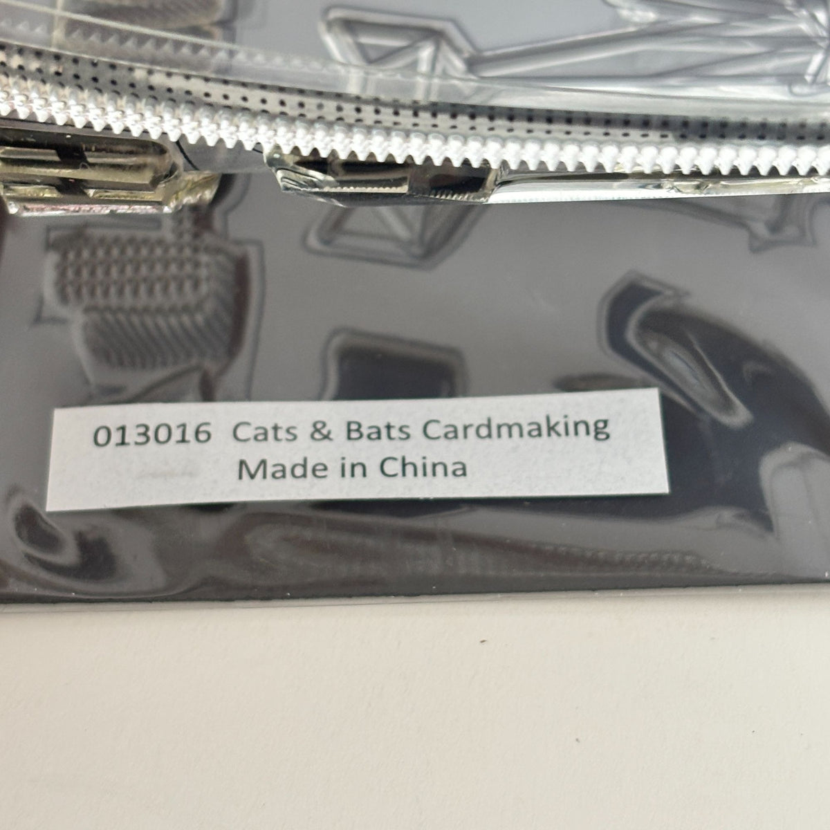 CTMH Acrylic Stamps and Dies MCM Atomic Cats Bats Halloween Cardmaking Pun C1683