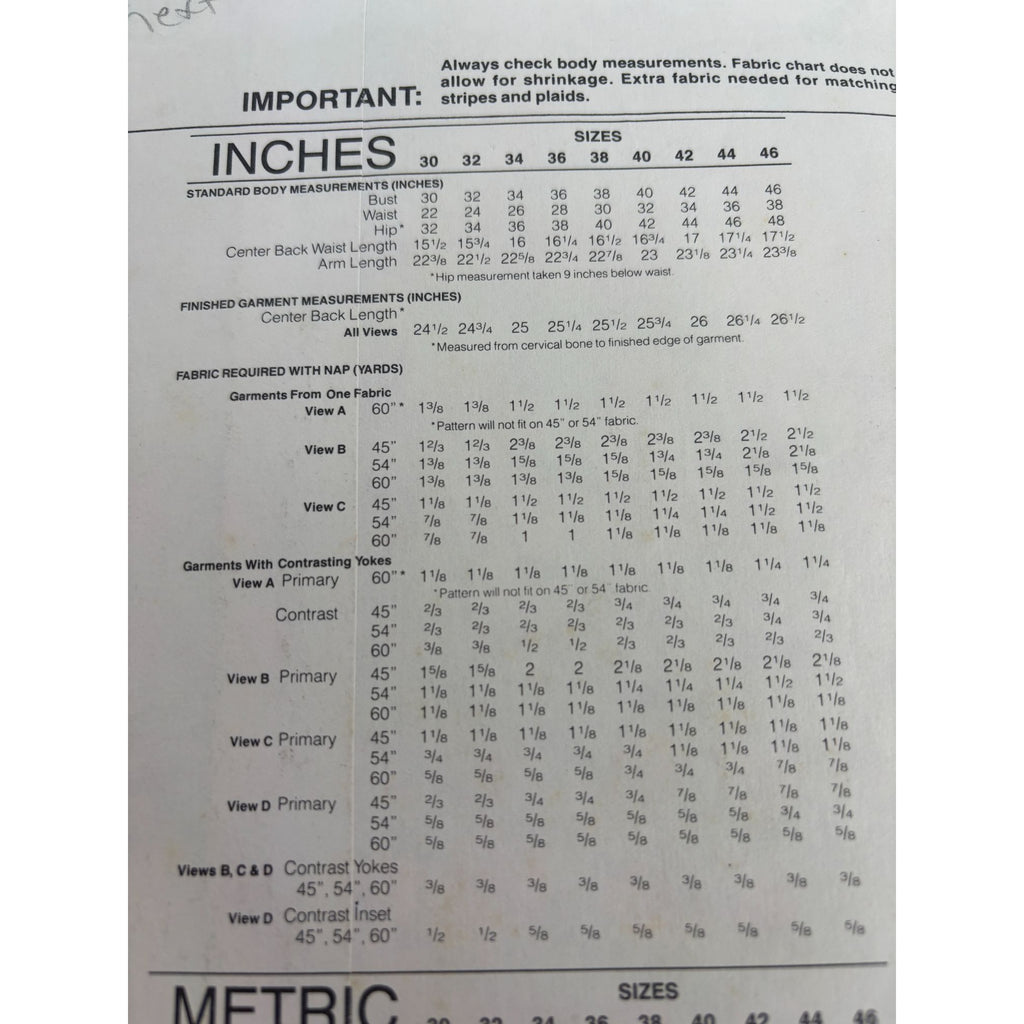 Stretch and Sew Sewing Pattern 5060 Color Blocked Dolman Top Shirt Athletic UC
