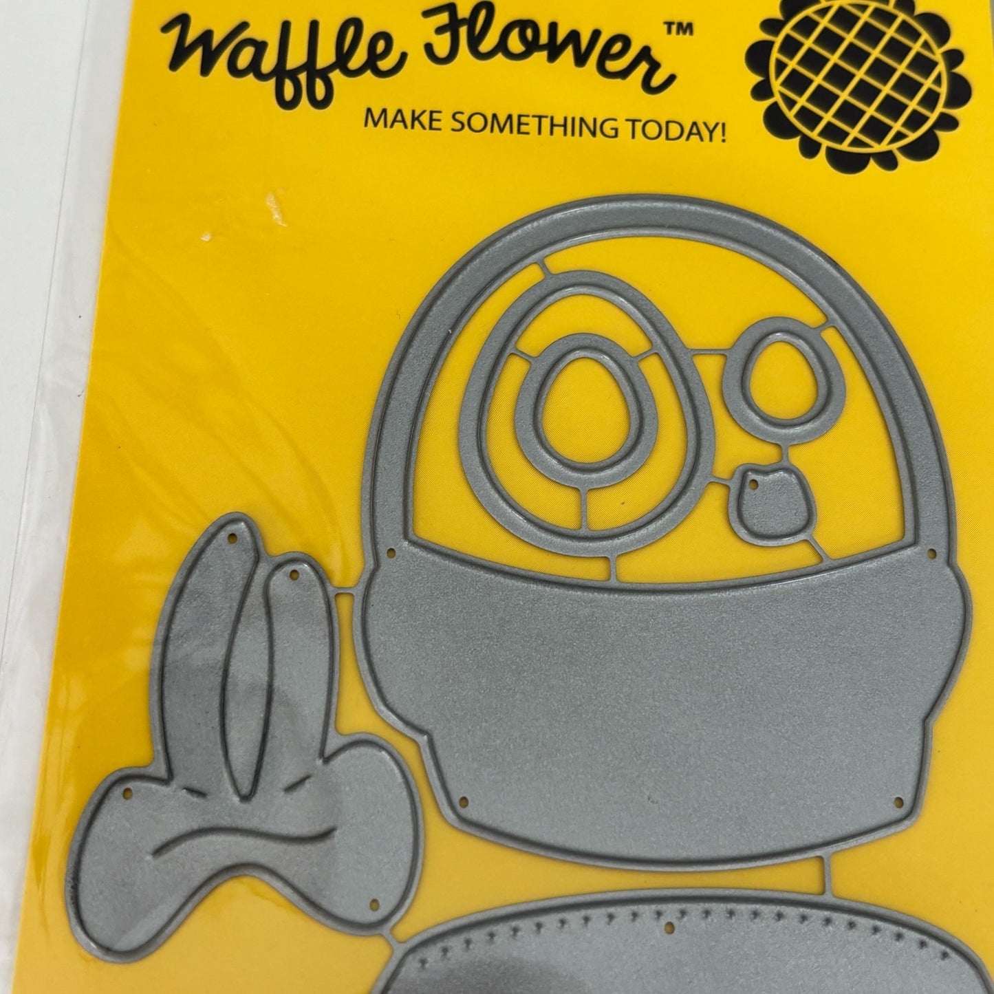 Waffle Flower Clear Stamp and Craft Dies Set Easter Egg Hunt Spring Cardmaking Blessings