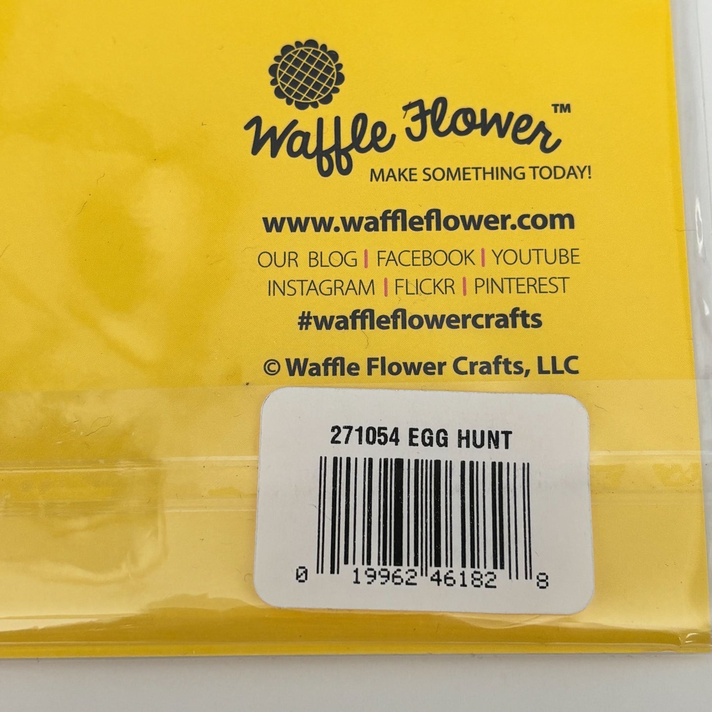 Waffle Flower Clear Stamp and Craft Dies Set Easter Egg Hunt Spring Cardmaking Blessings