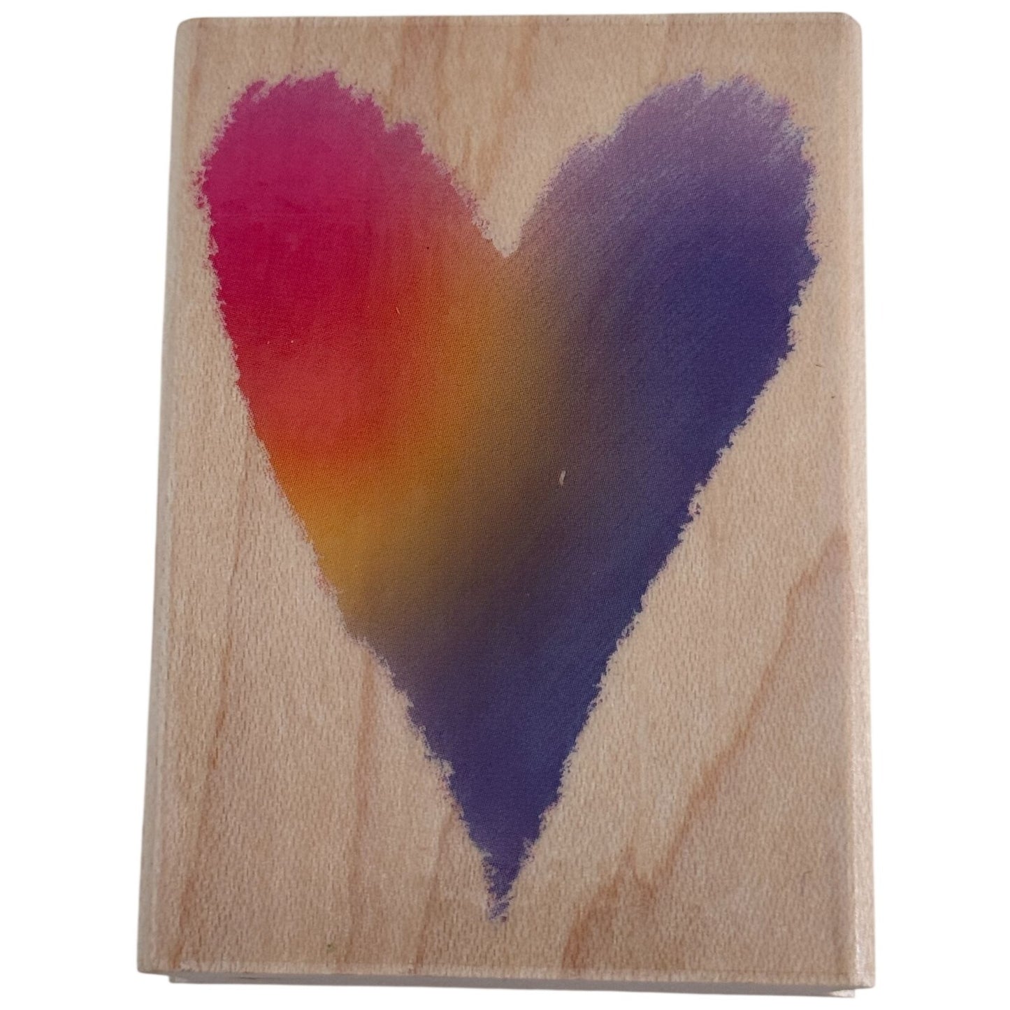 Hero Arts Rubber Stamp Sketch Heart Love Watercolor Style Love Craft Cardmaking Valentine Scrapbooking E2767