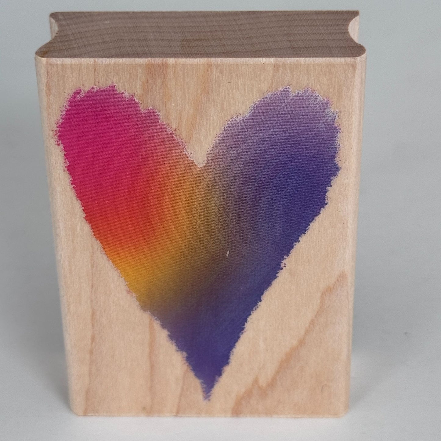 Hero Arts Rubber Stamp Sketch Heart Love Watercolor Style Love Craft Cardmaking Valentine Scrapbooking E2767