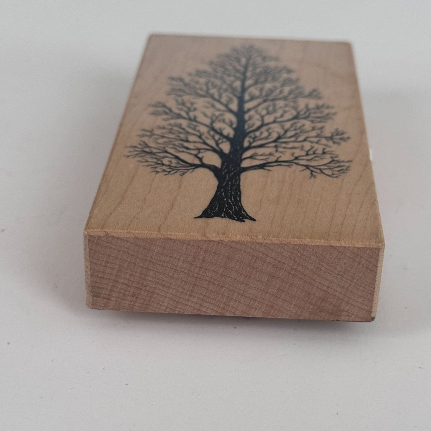PSX Rubber Stamp Winter Bare Tree Nature Family Tree Cardmaking Journal Craft Wooden Woodland