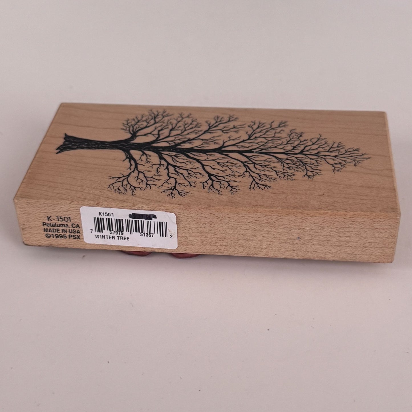 PSX Rubber Stamp Winter Bare Tree Nature Family Tree Cardmaking Journal Craft Wooden Woodland