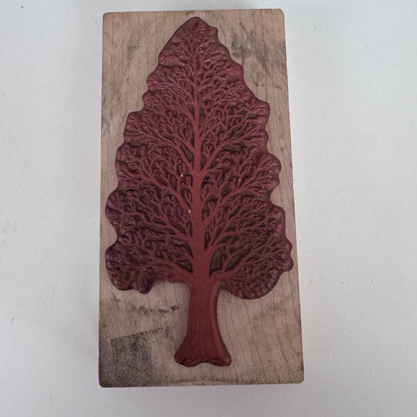 PSX Rubber Stamp Winter Bare Tree Nature Family Tree Cardmaking Journal Craft Wooden Woodland