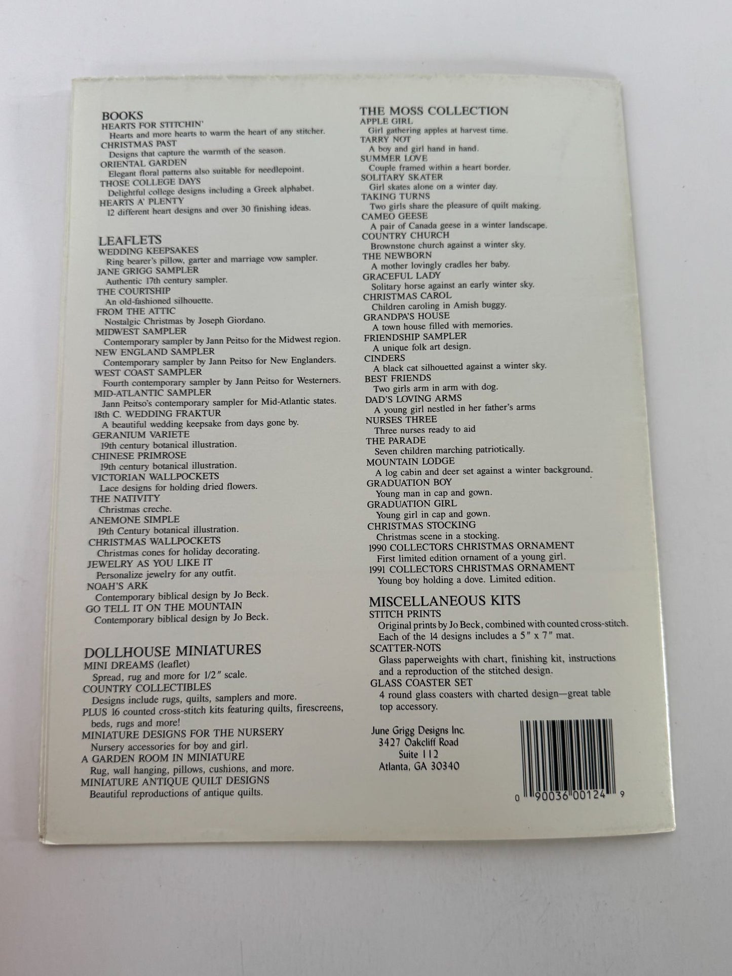 P Buckley Moss Cross Stitch Pattern Christmas Stocking Ice Skating Folk Art 124